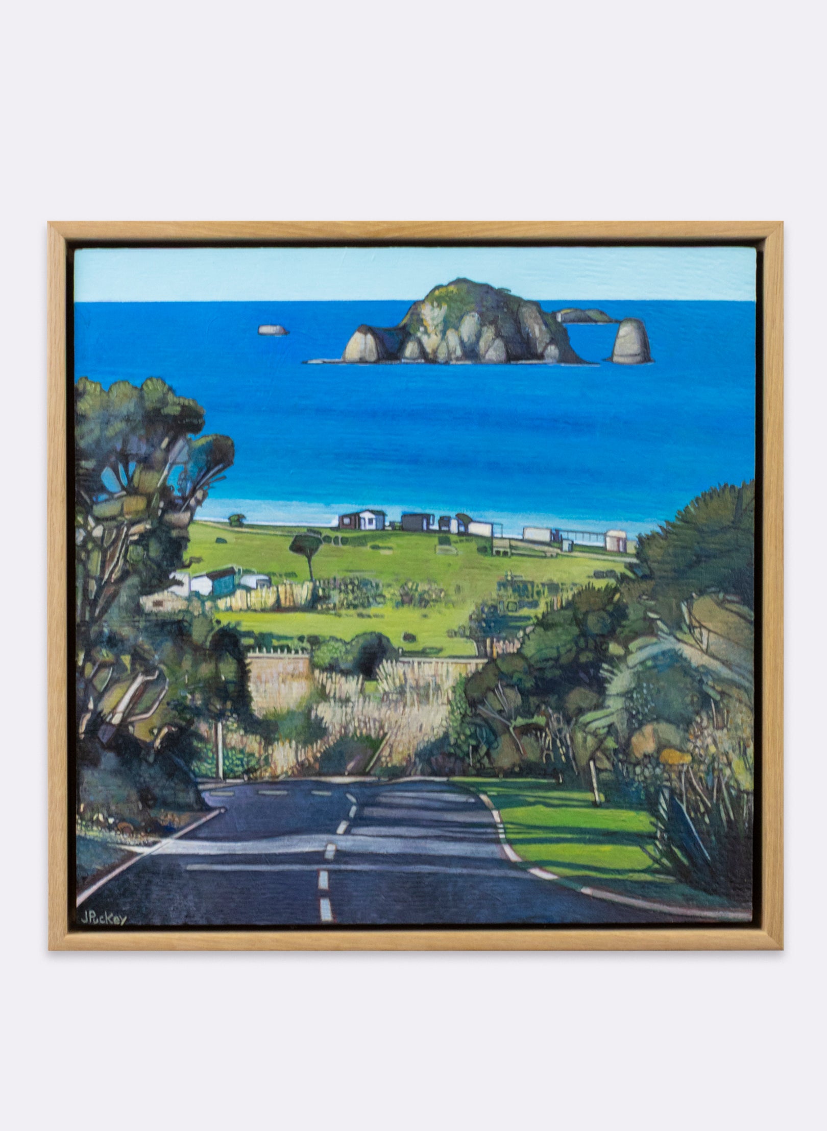 Arriving at Matauri Bay - Original Painting