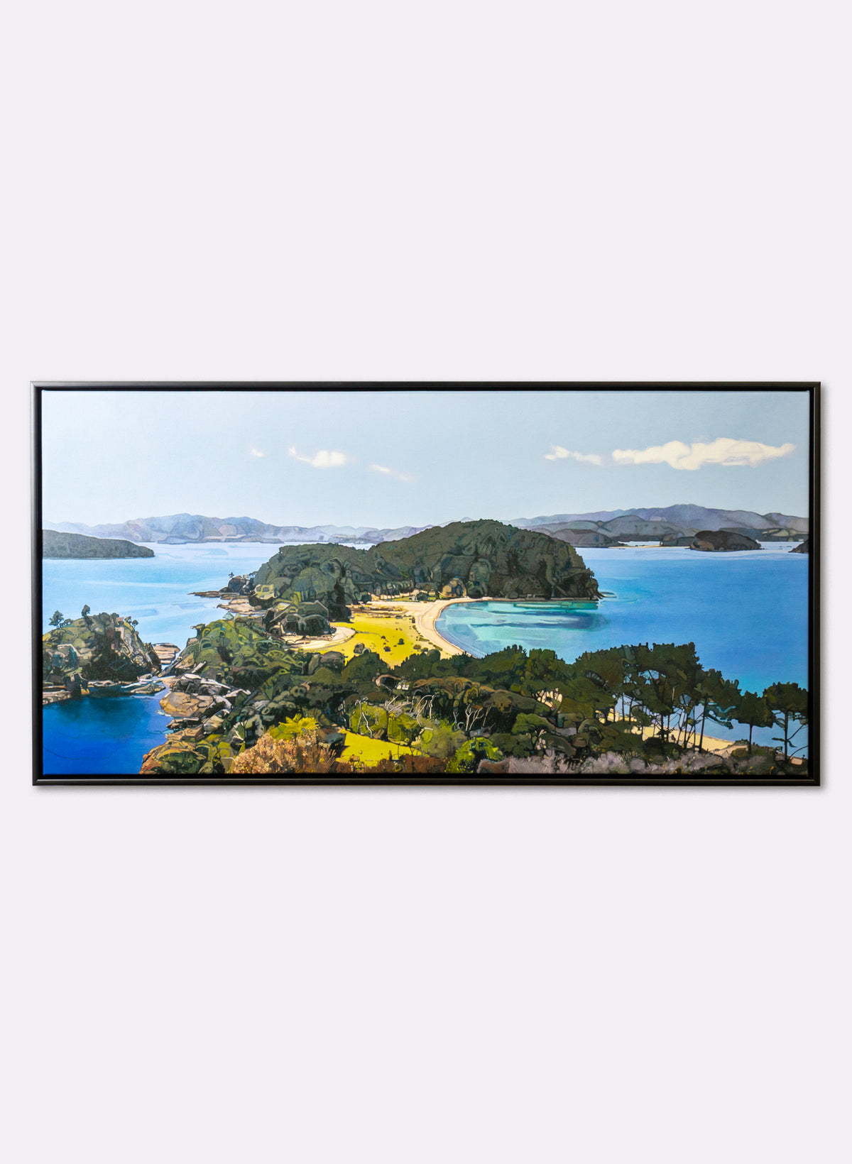 Summertime - Framed Canvas Print