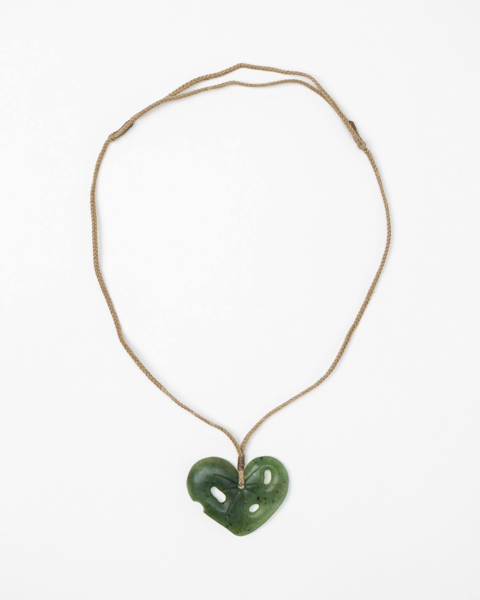 Pounamu Kawakawa Necklace