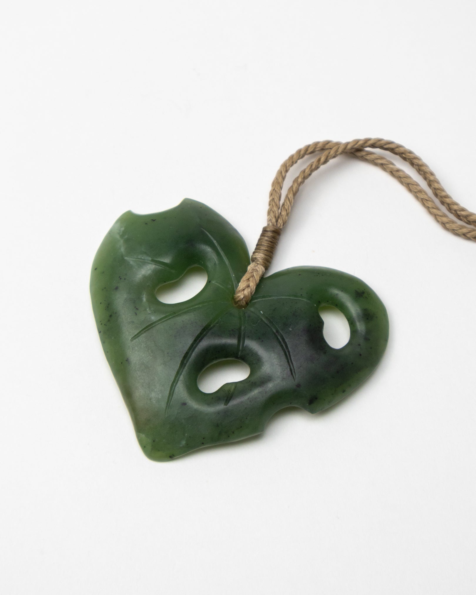 Pounamu Kawakawa Necklace