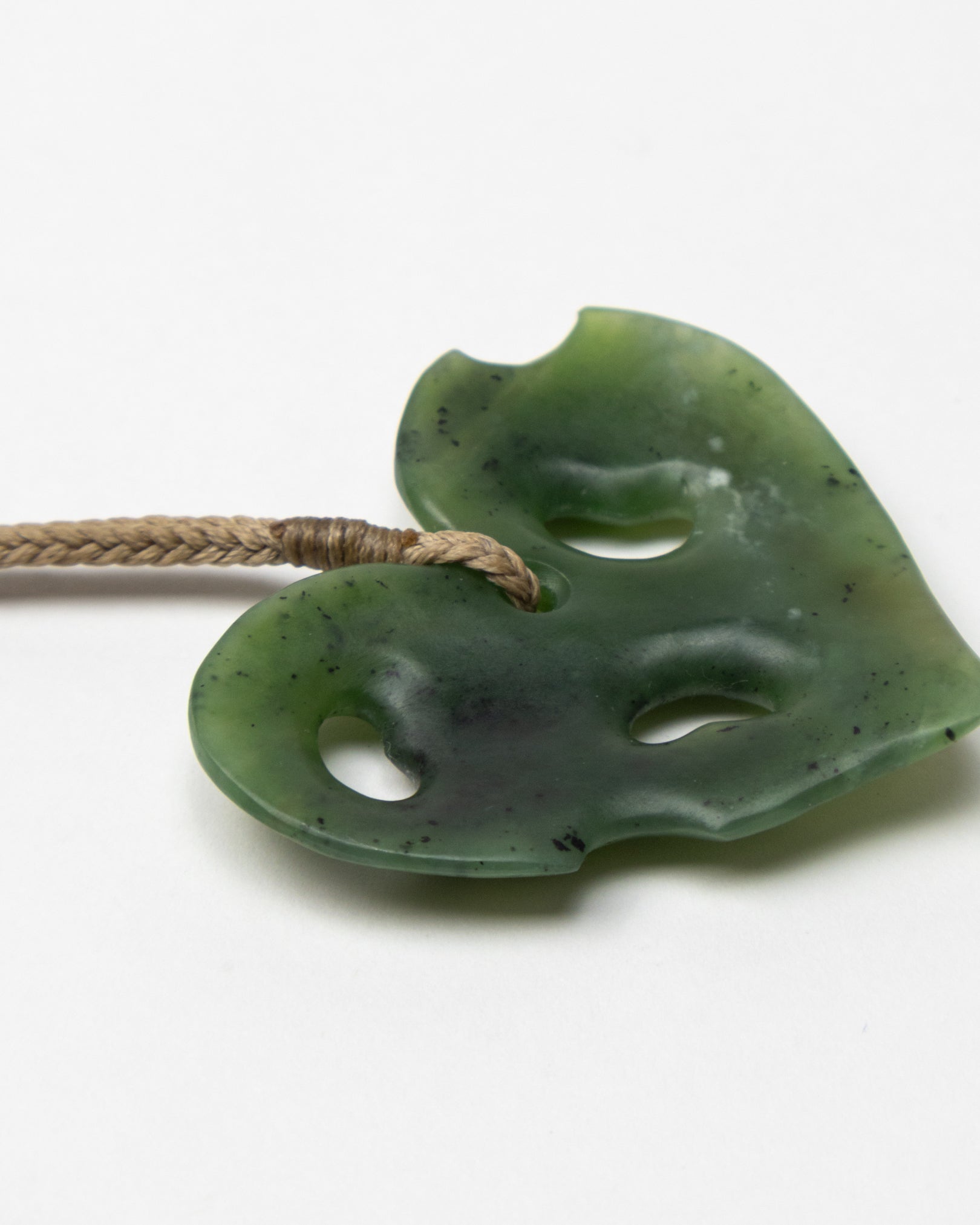 Pounamu Kawakawa Necklace