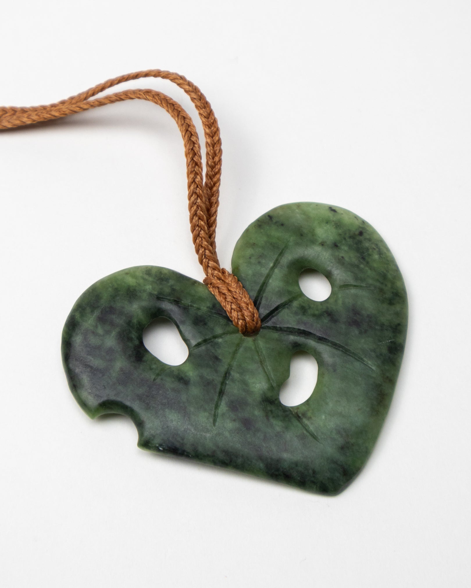 Pounamu Kawakawa Necklace