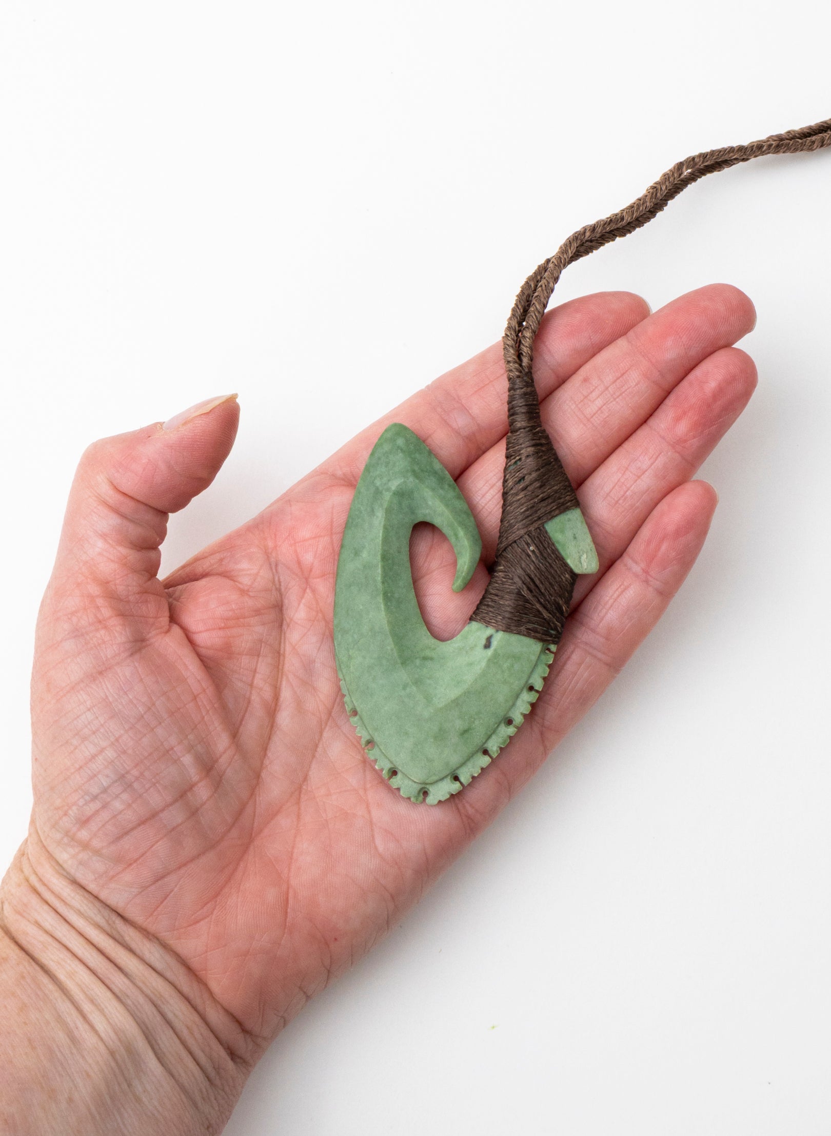 Pounamu Notched Matau