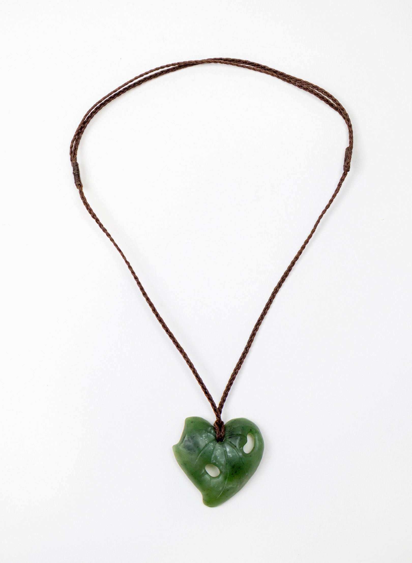 Pounamu Kawakawa Leaf