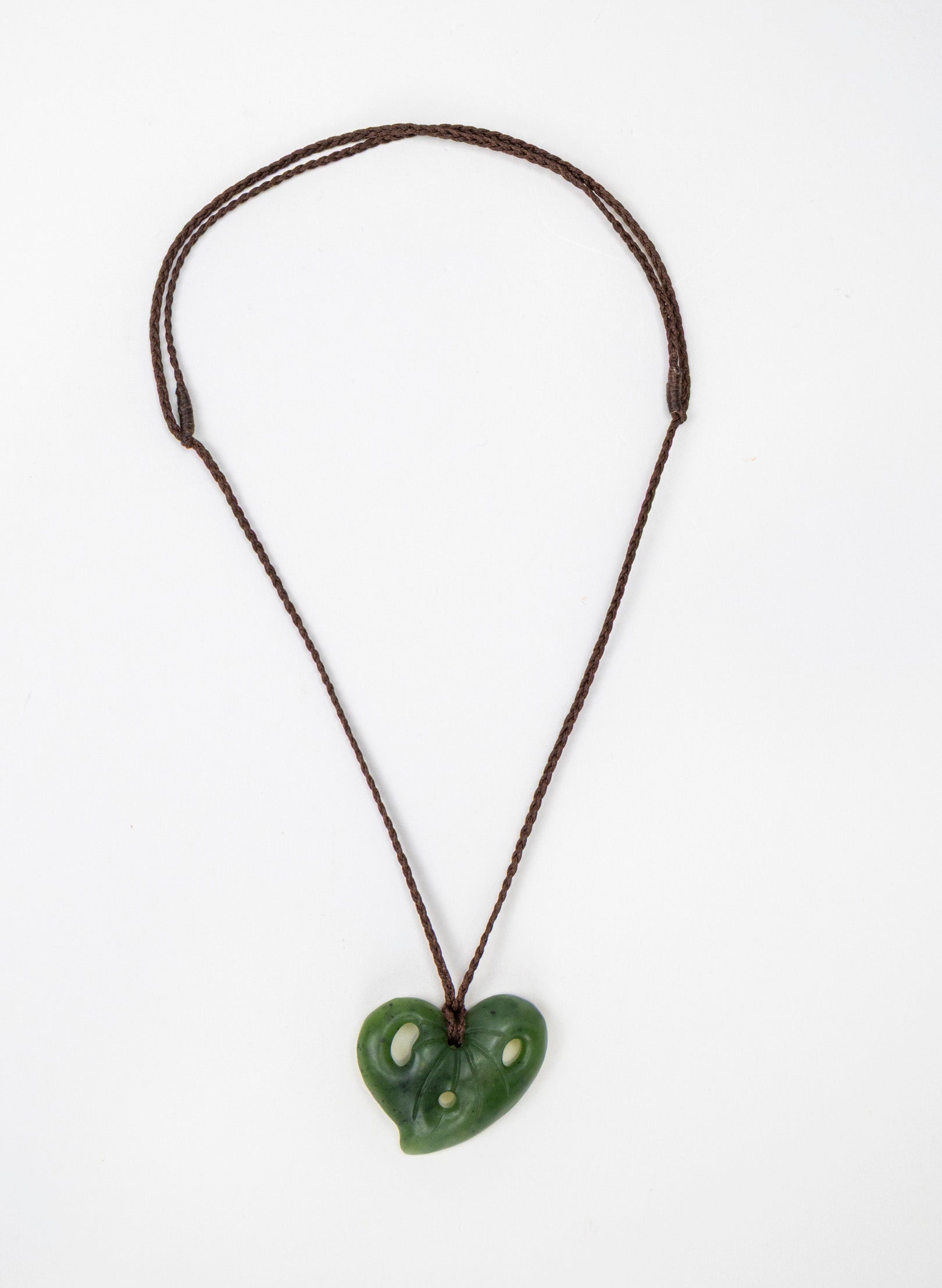 Pounamu Kawakawa Leaf