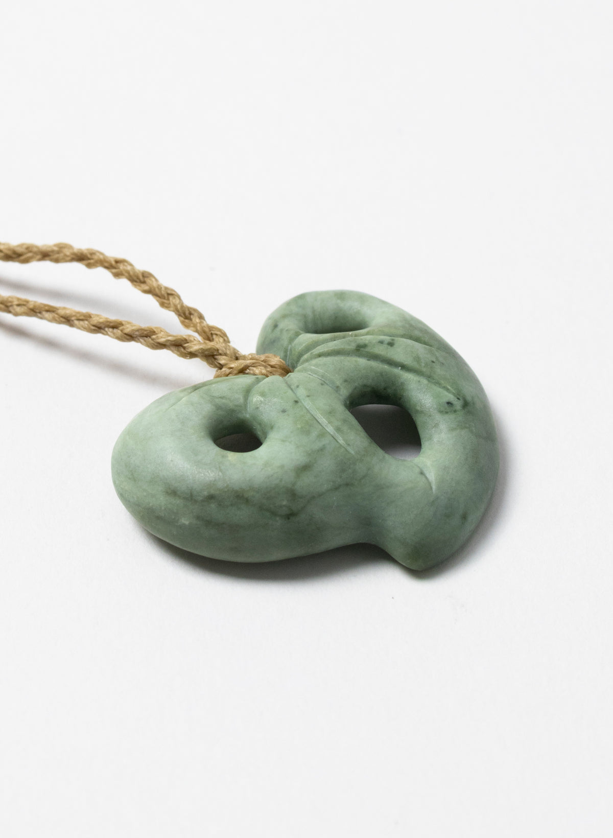 Pounamu Kawakawa Leaf