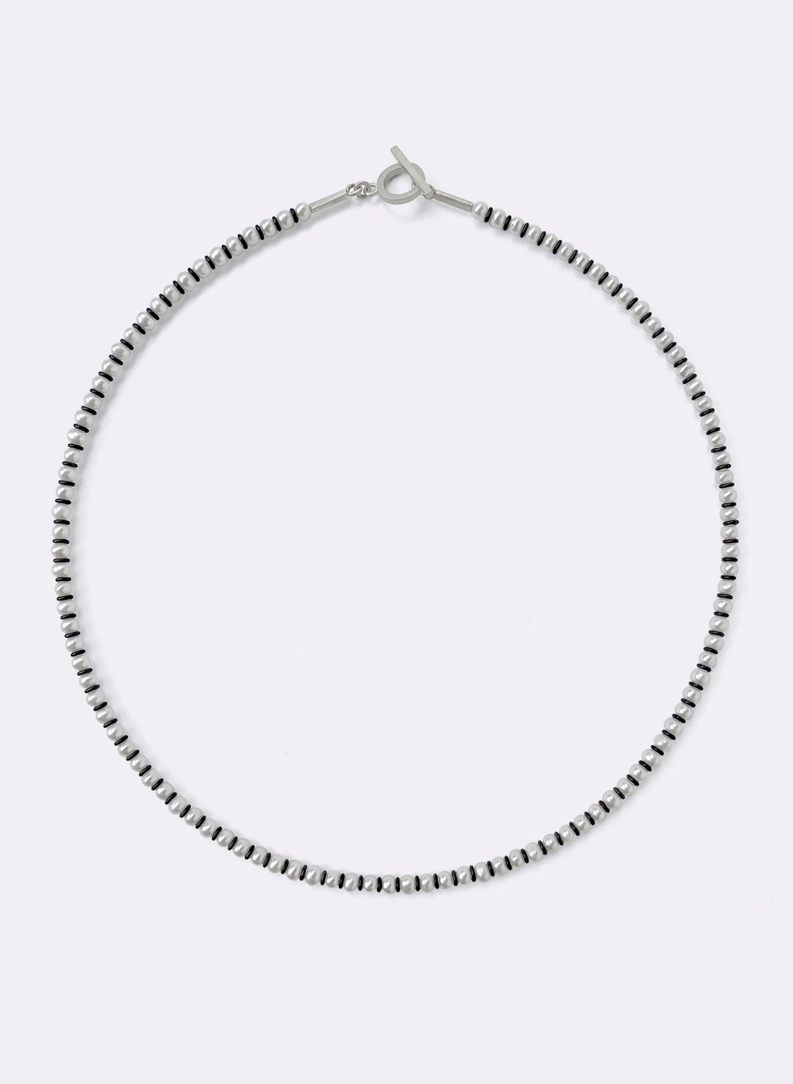 Contrast White - Necklace