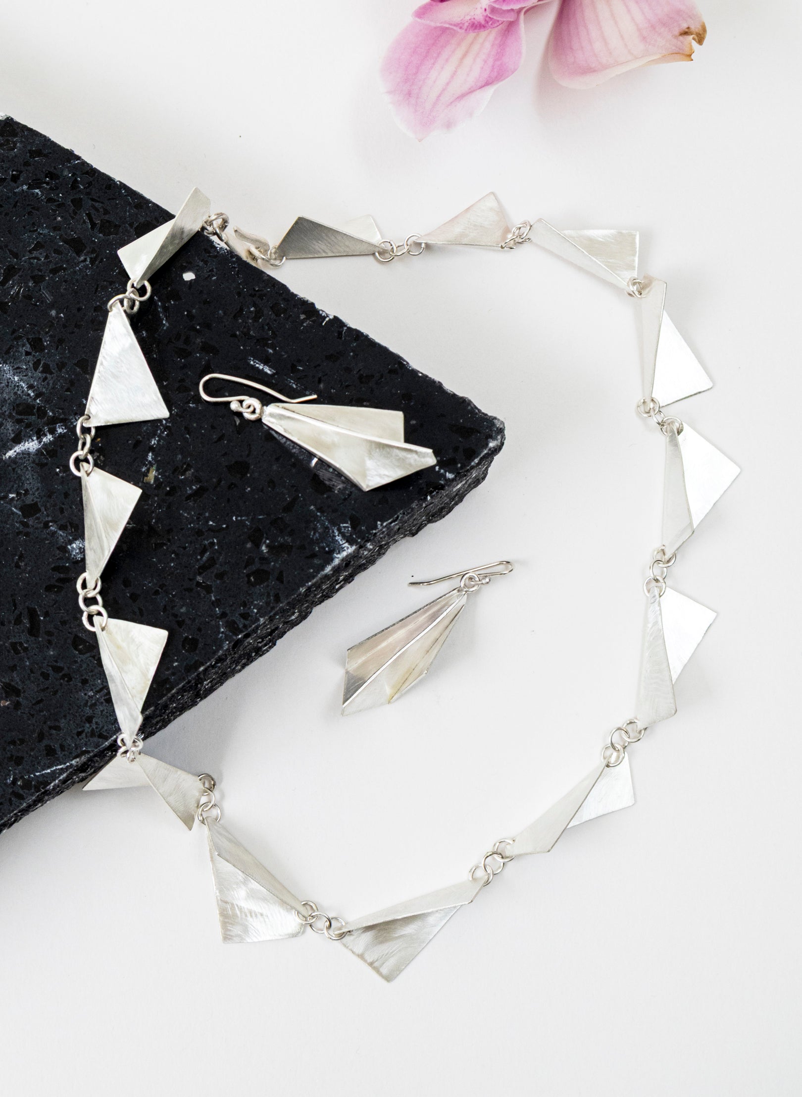 Origami Linked Pendant