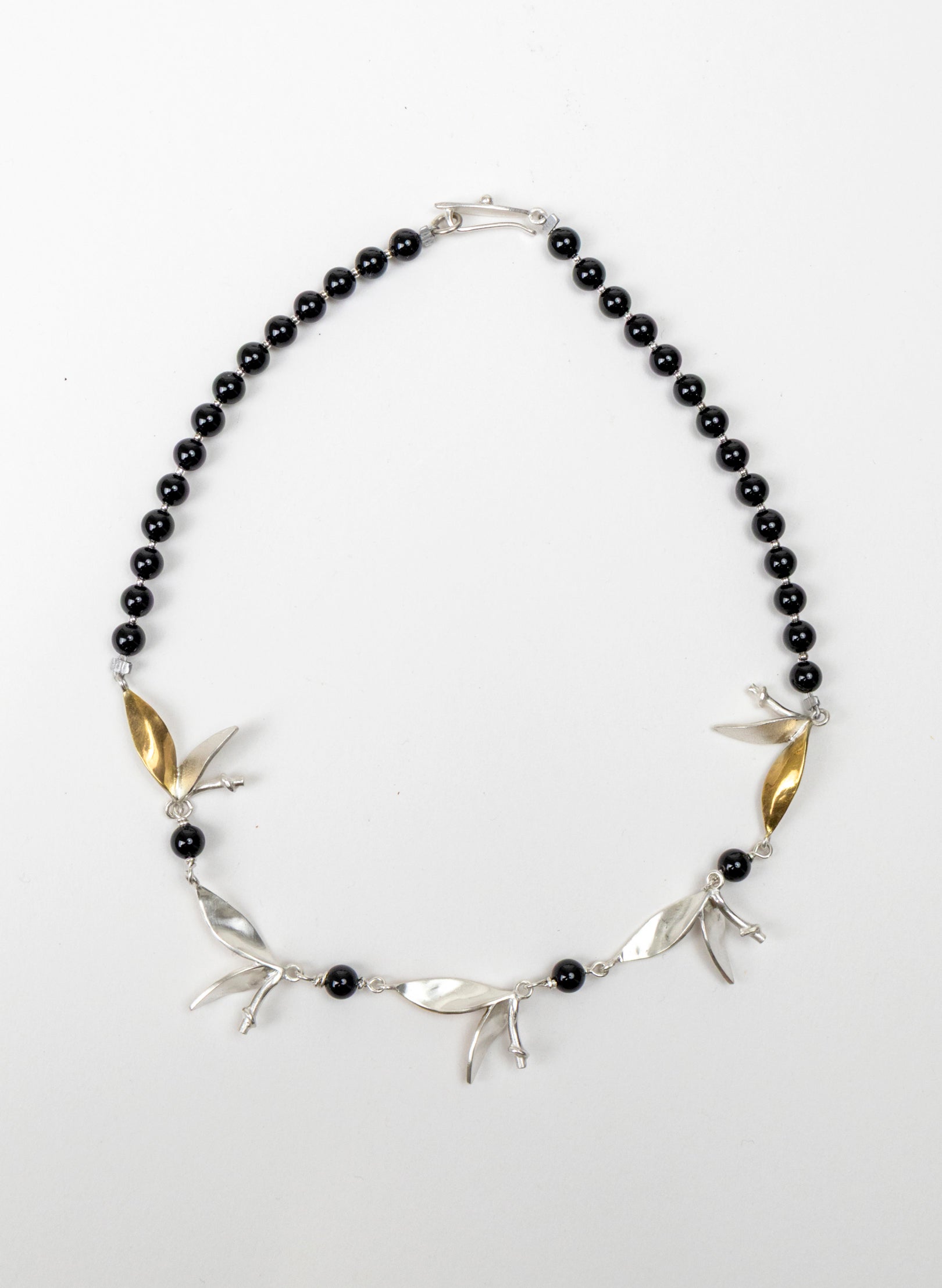 Bamboo 5 Leaf Necklace