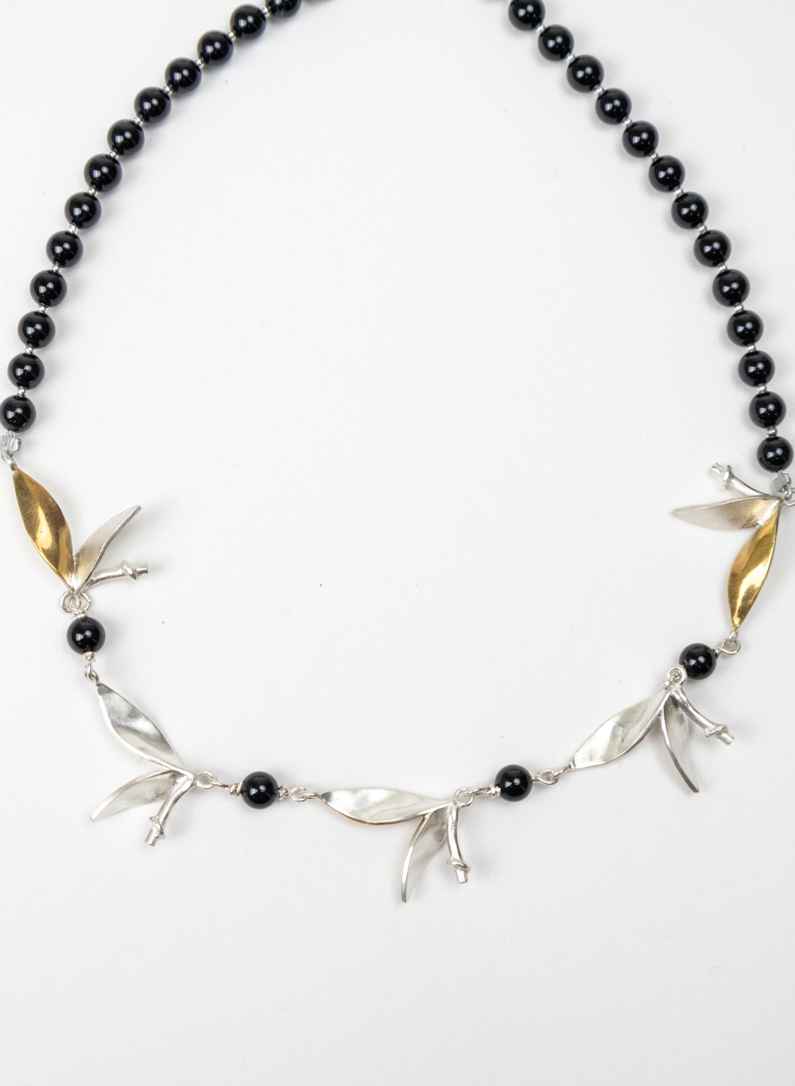 Bamboo 5 Leaf Necklace