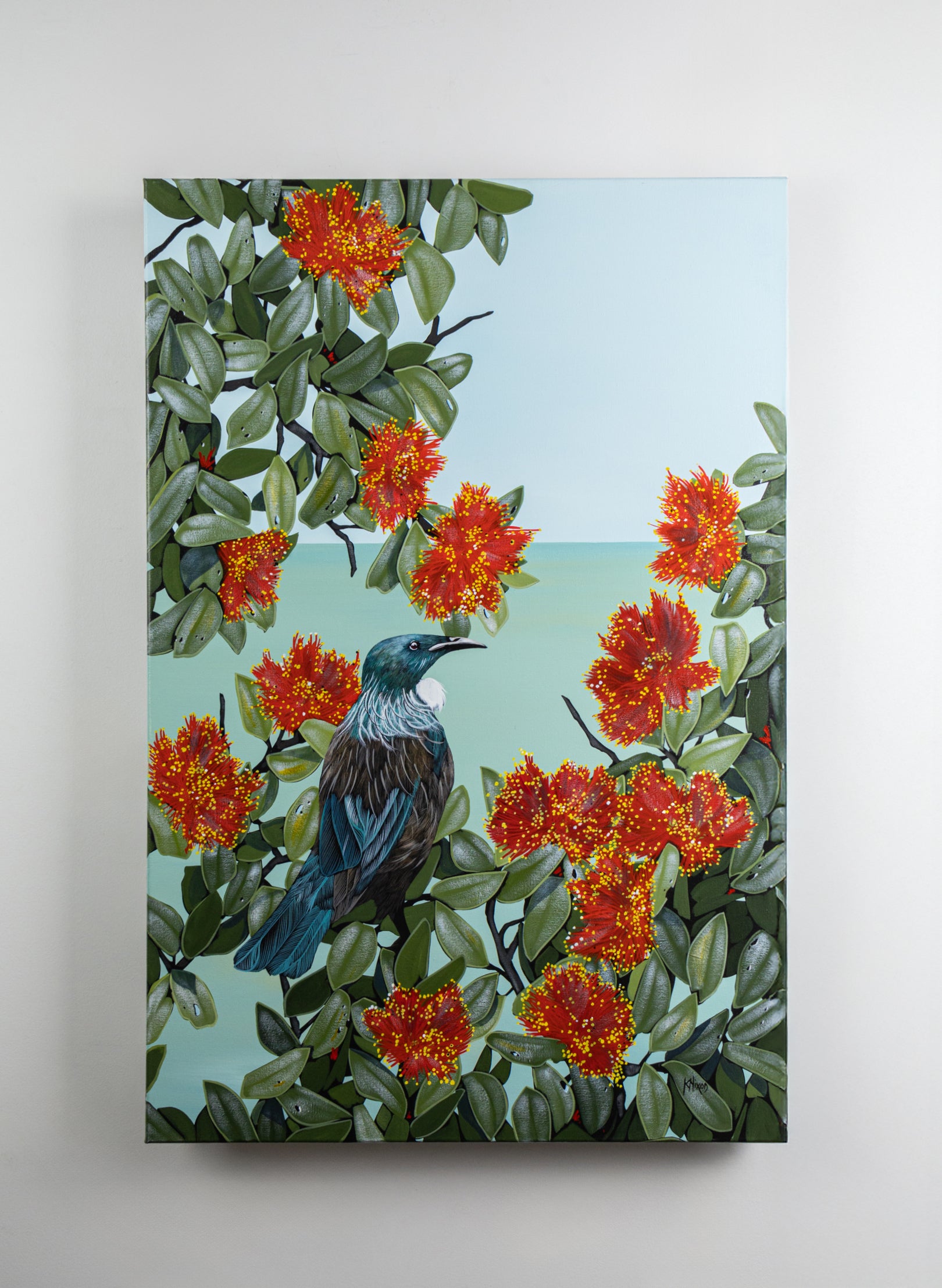 Festive Tui - Original Painting