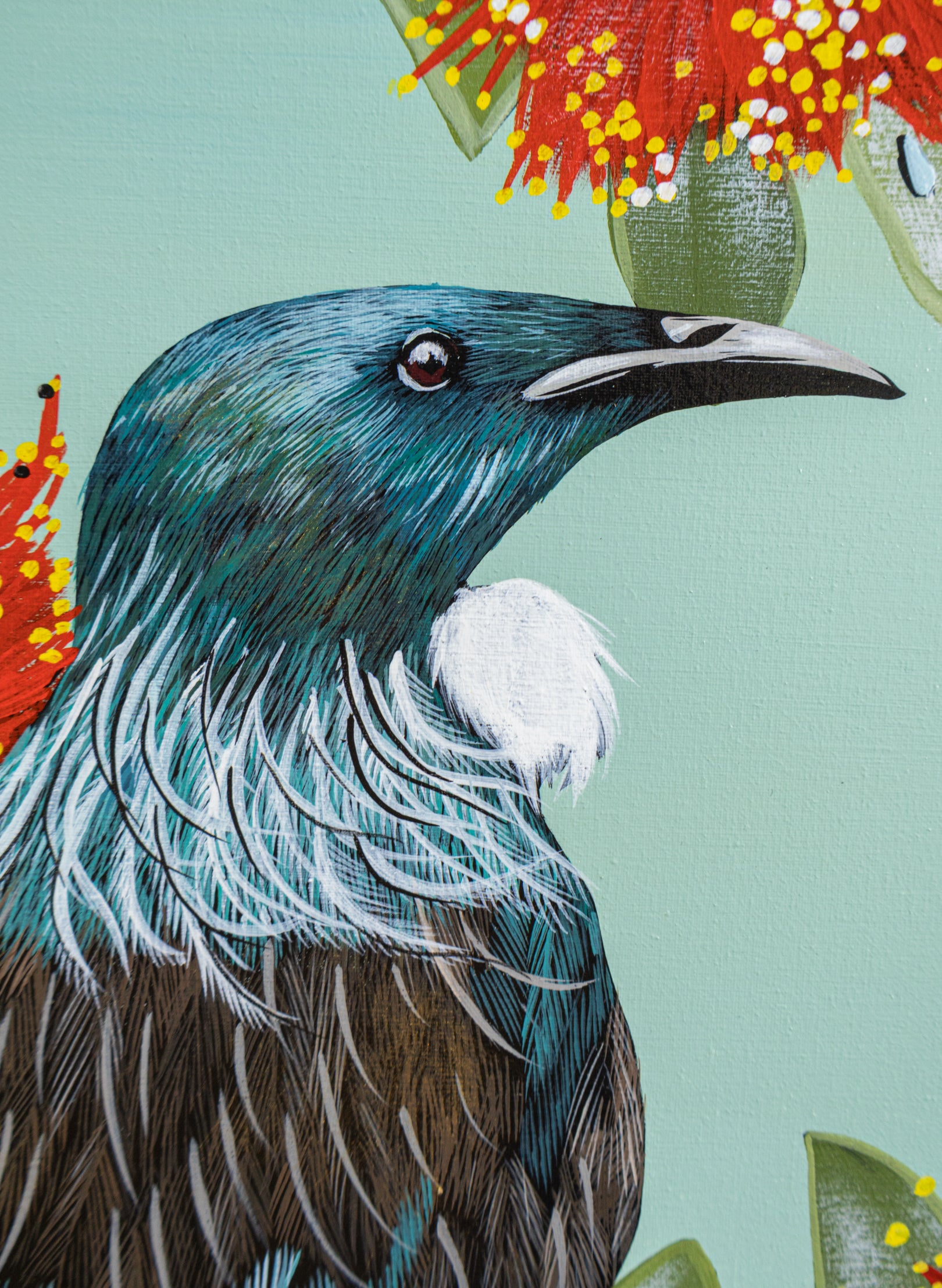 Festive Tui - Original Painting