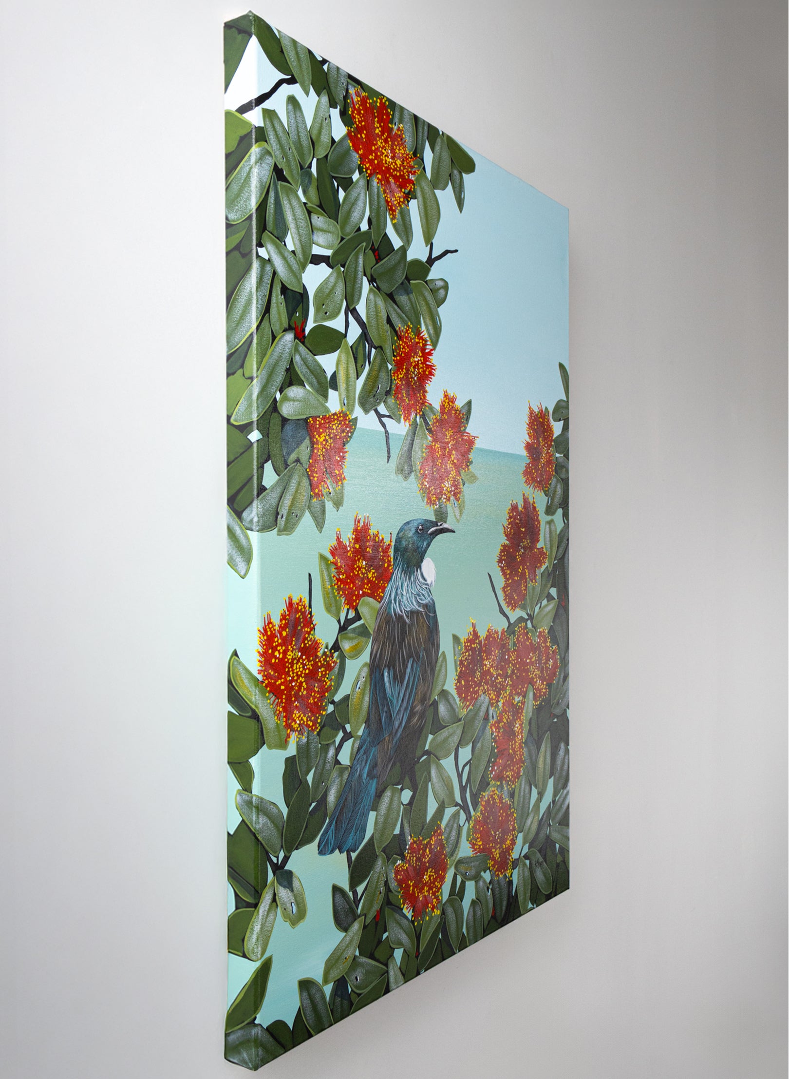 Festive Tui - Original Painting