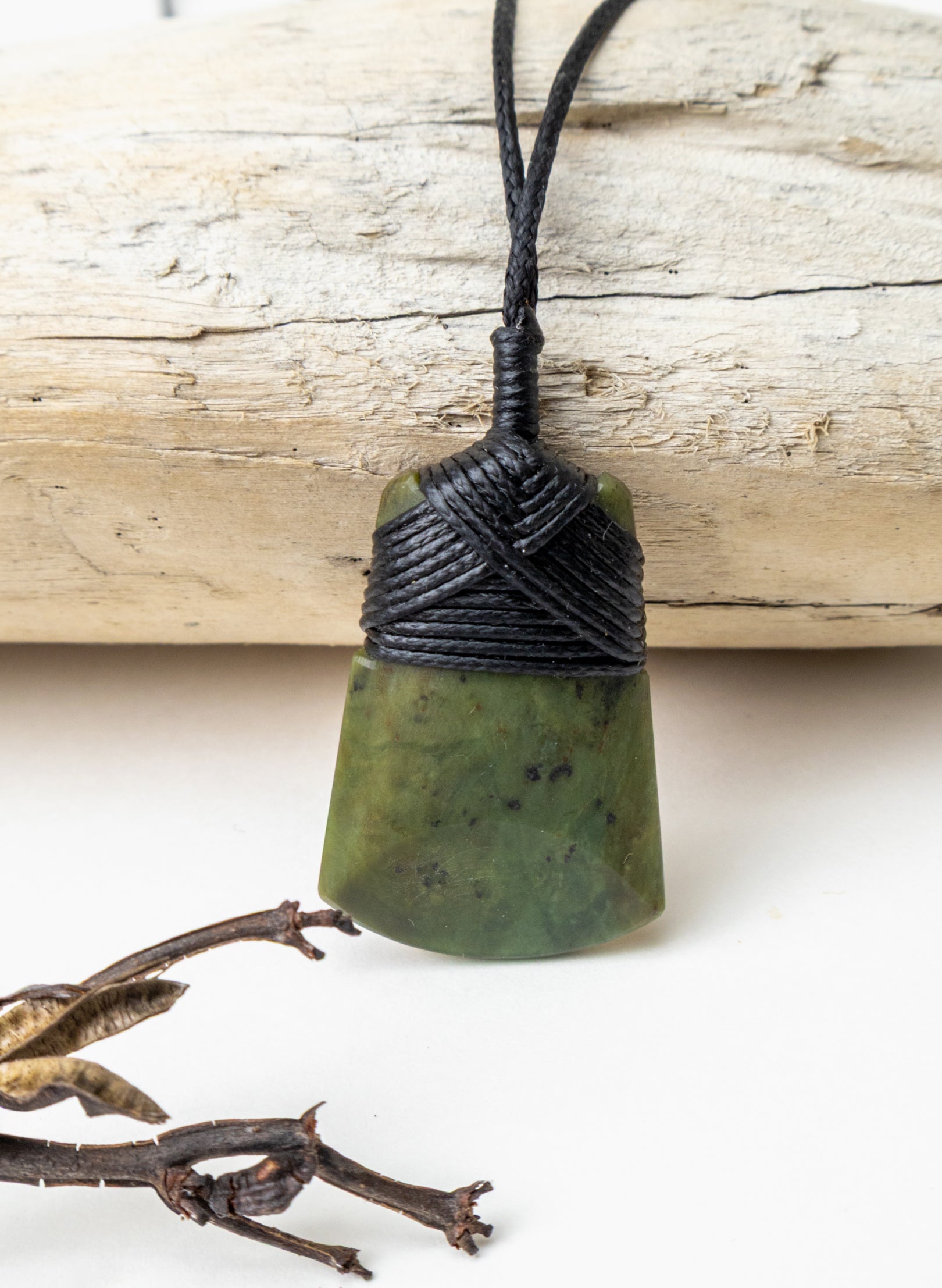 Pounamu Cross Over Pendant