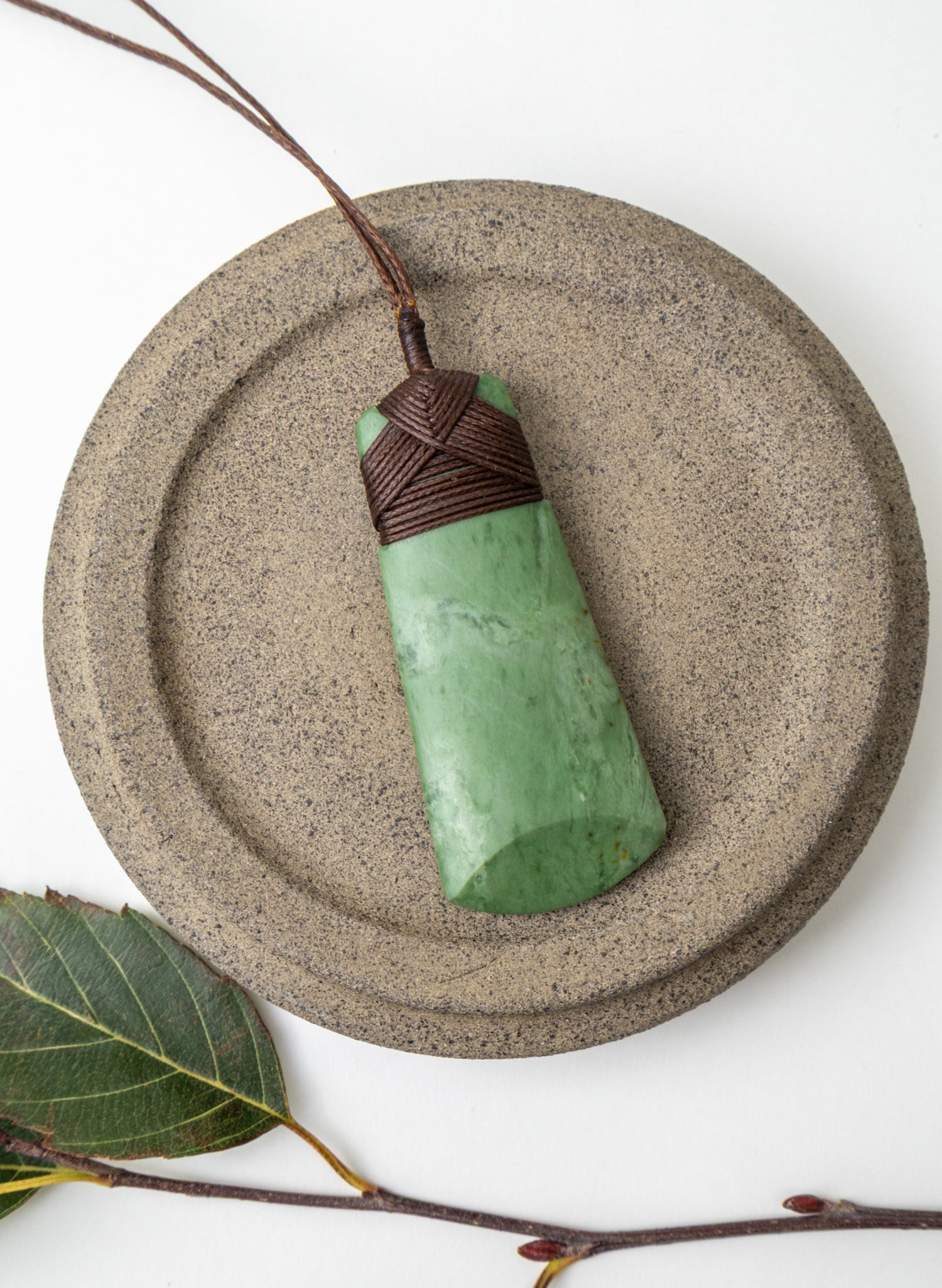 Pounamu Cross Over Pendant