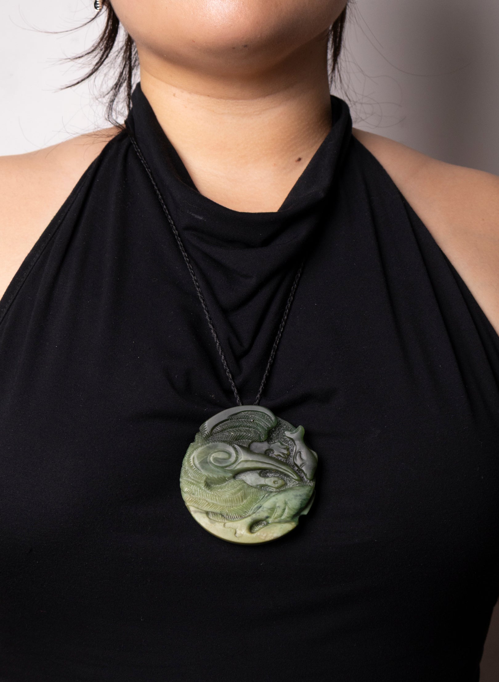 Pounamu Pendant Sculpture