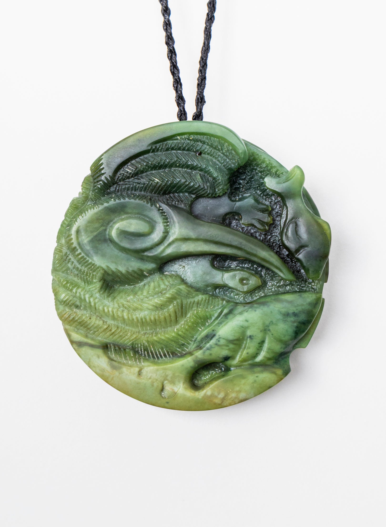 Pounamu Pendant Sculpture