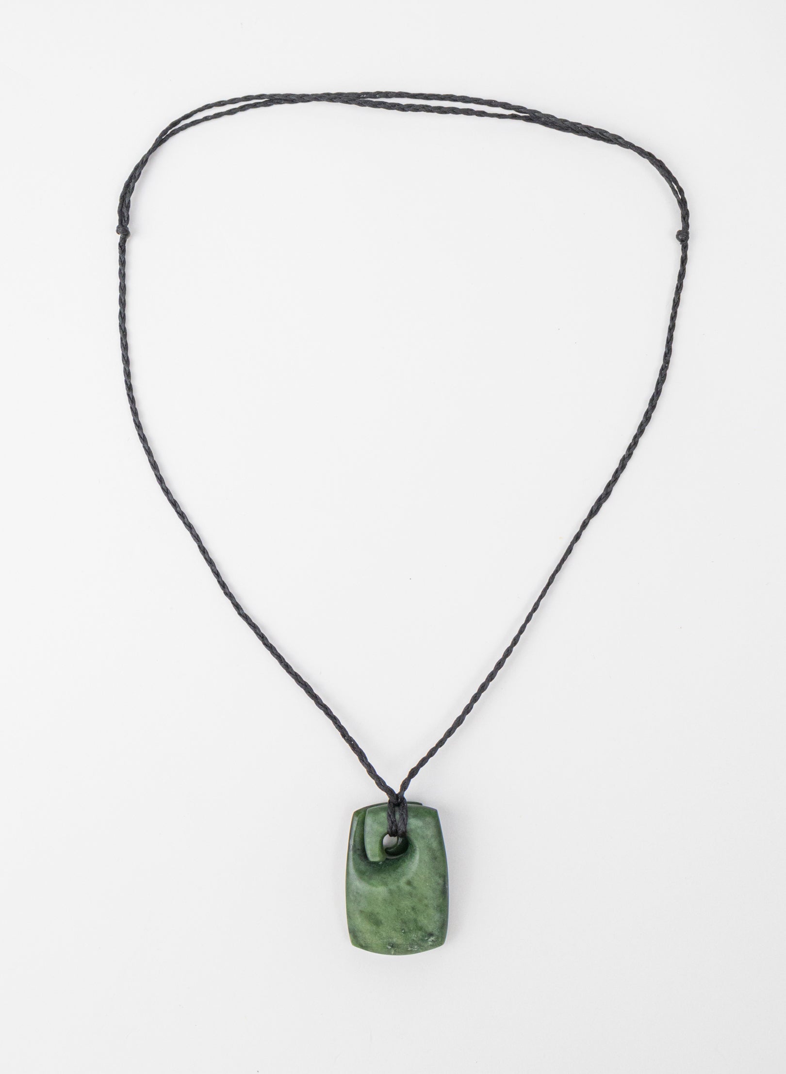 Retangular Koru Pounamu Toki