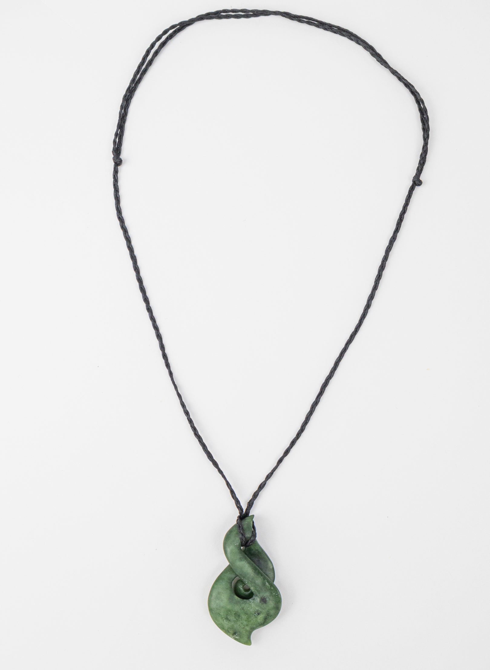 Twist Leaf Pounamu Pendant