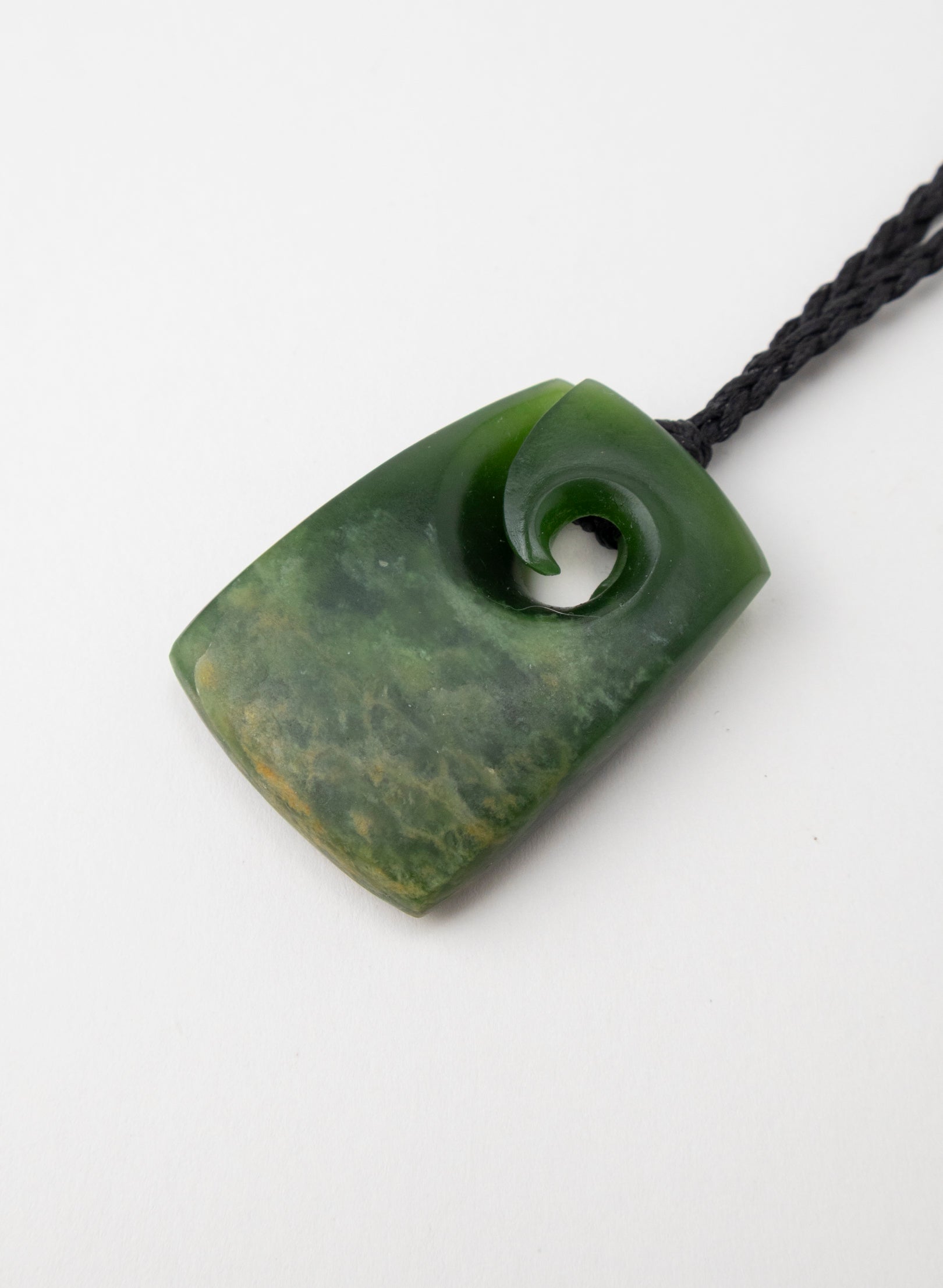 Rectangle Koru Arahura Pounamu