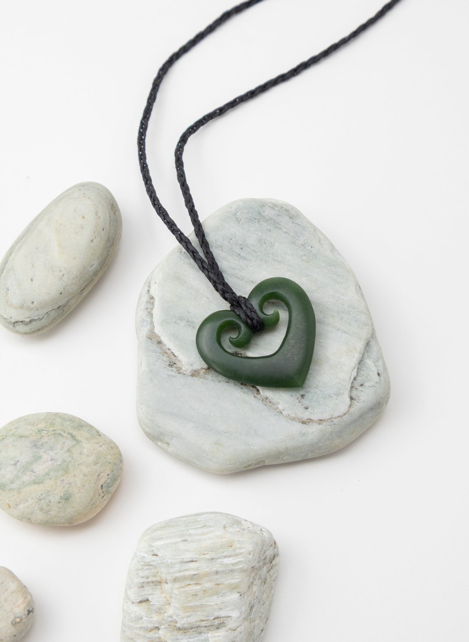 Small Heart Arahura Pounamu