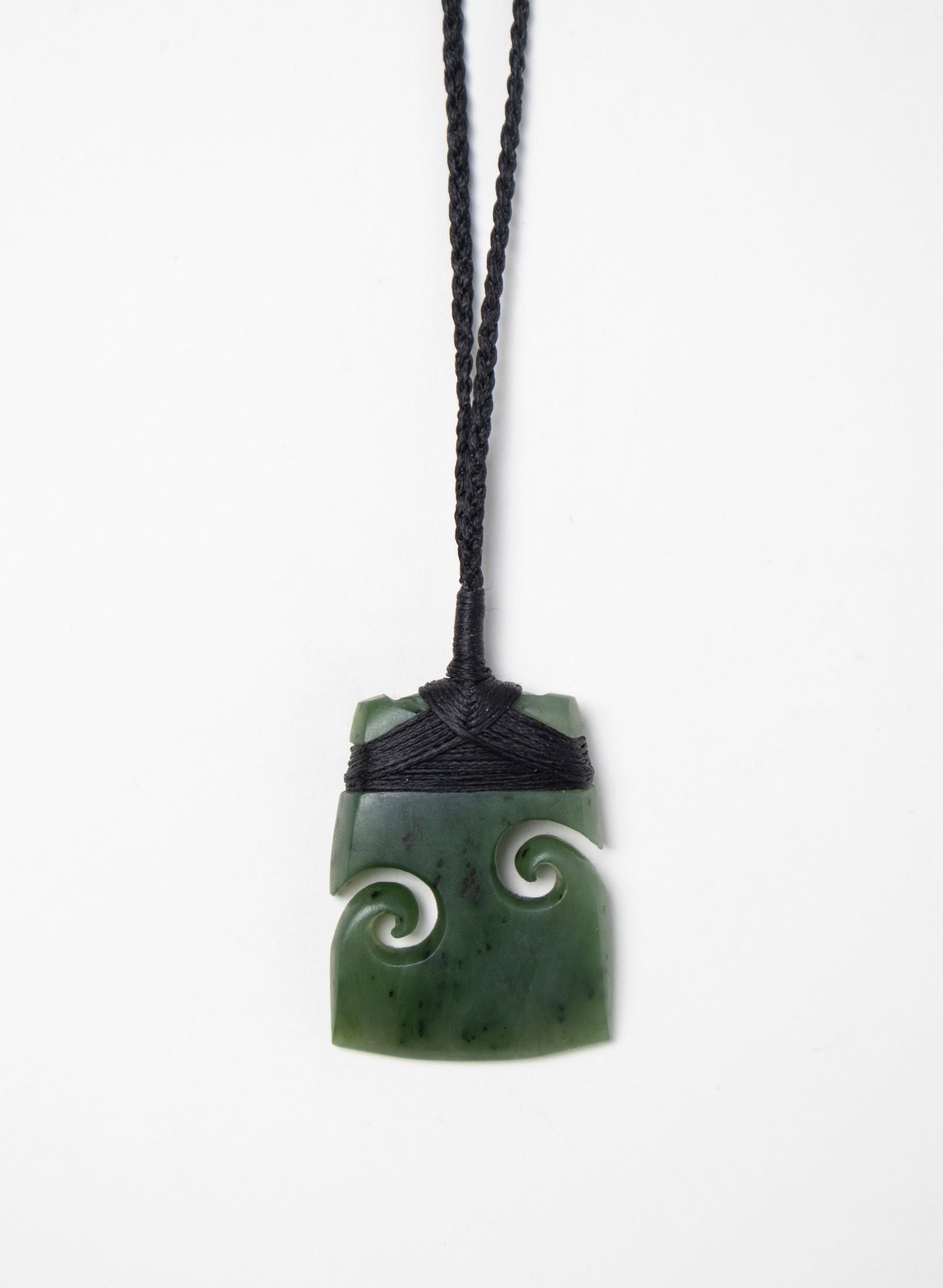 Double Koru Toki Pounamu