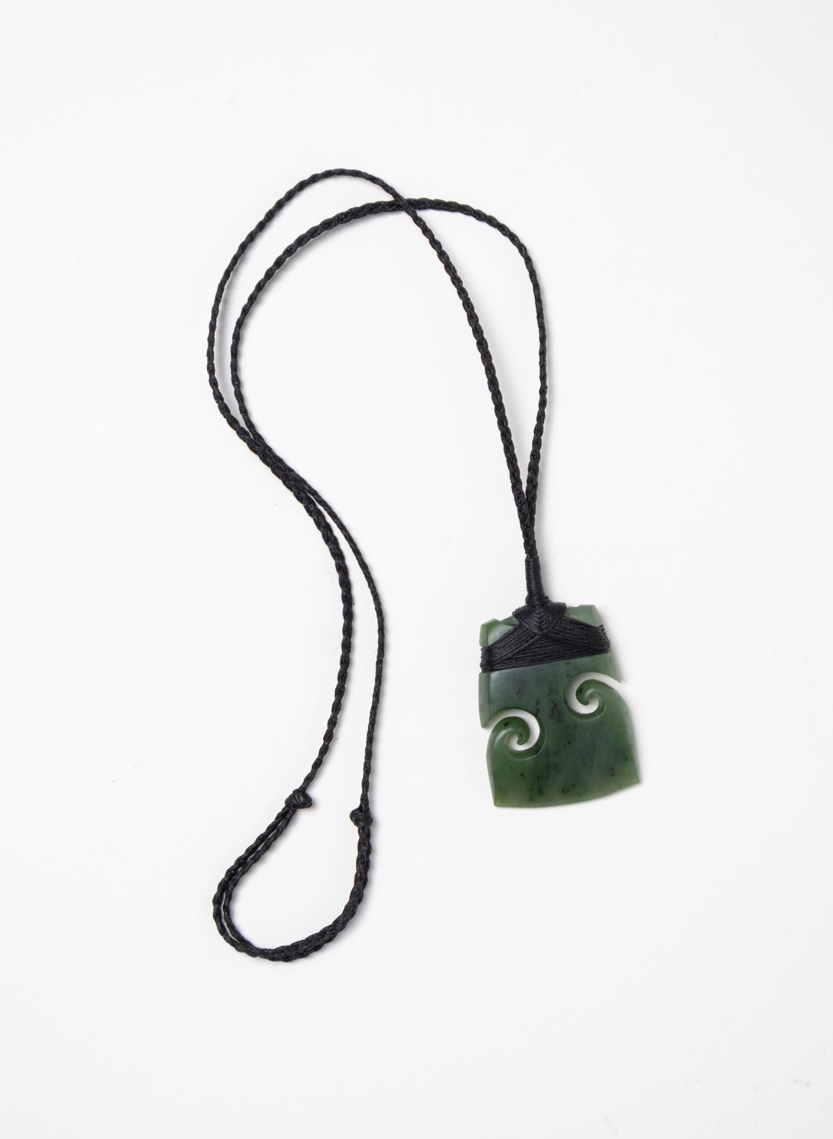 Double Koru Toki Pounamu