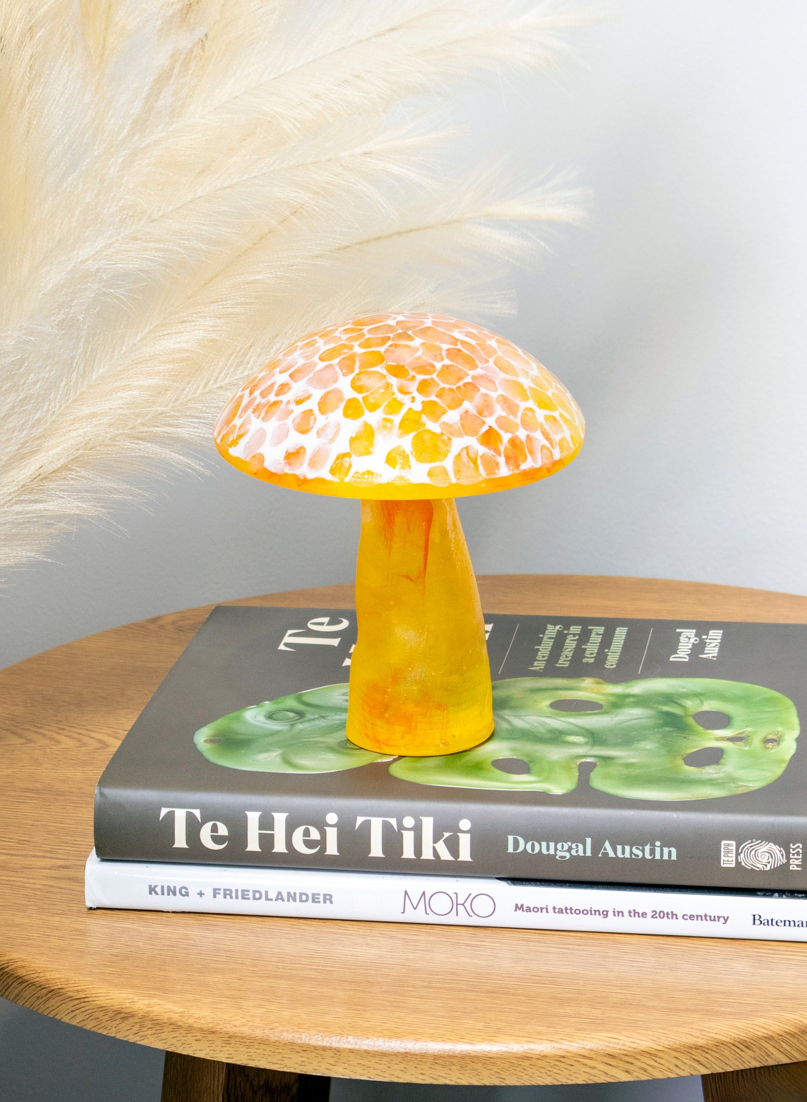 Yellow, Orange Mushroom - Medium