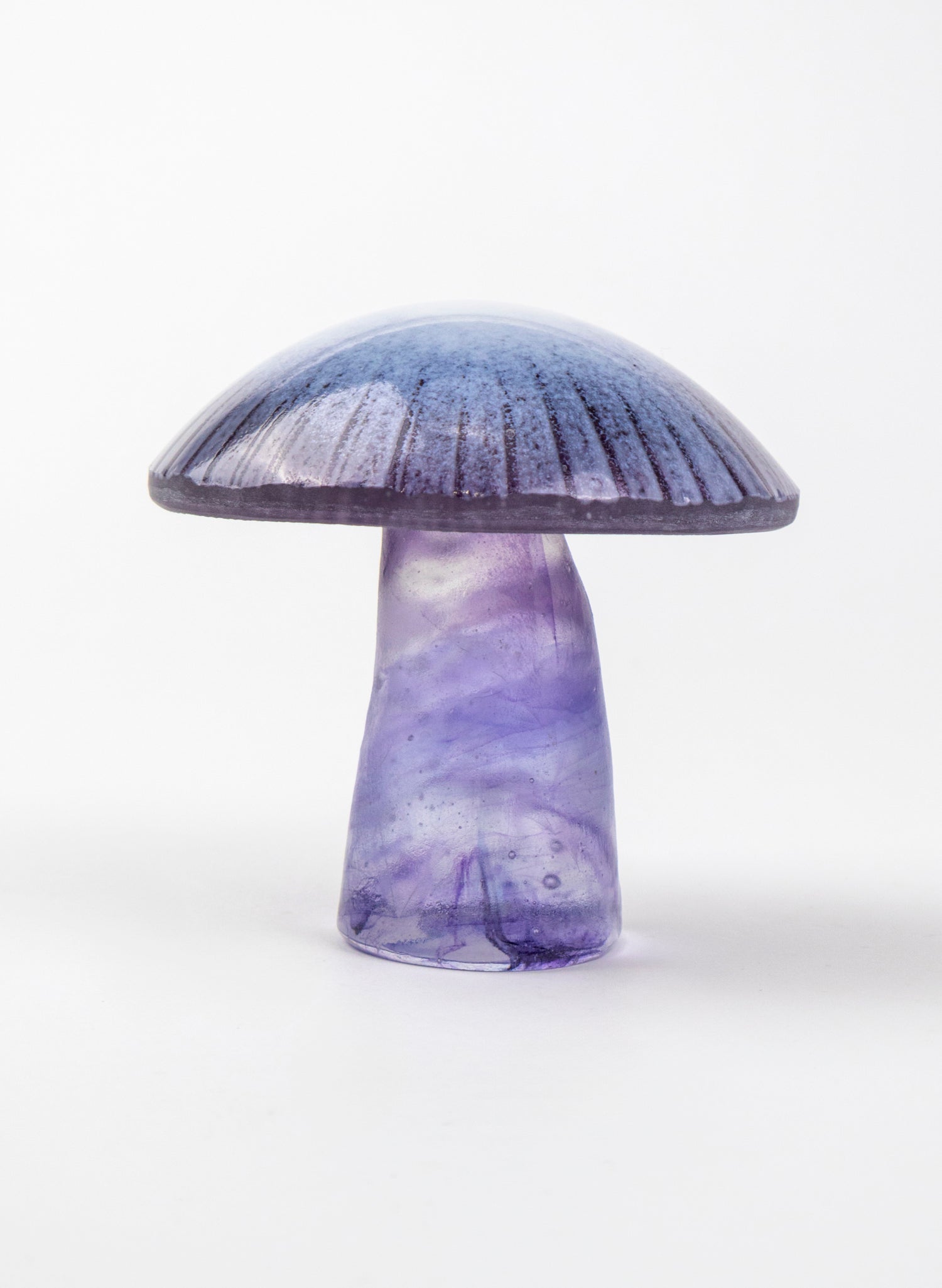 Purple, White Mushroom - Small