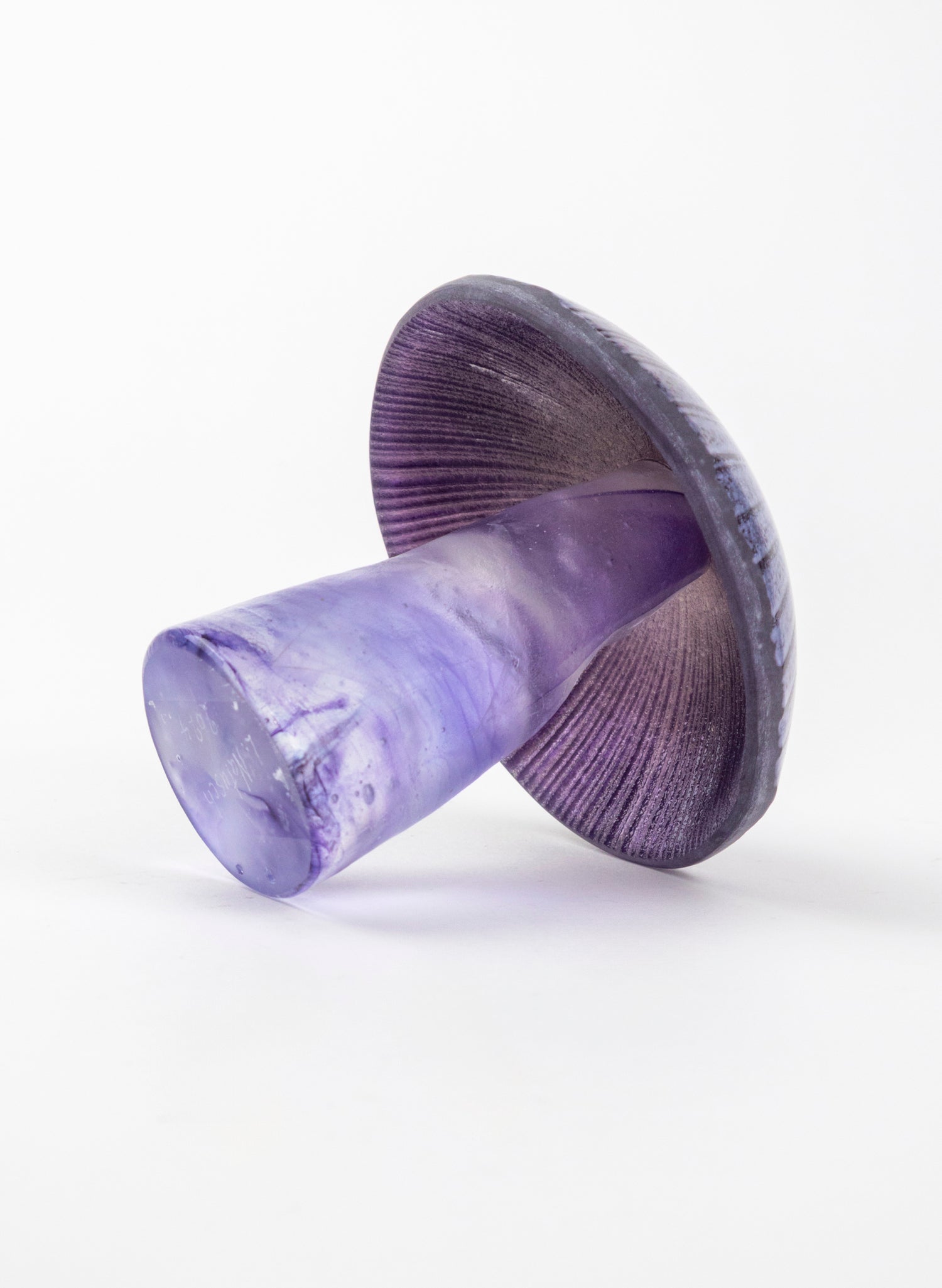 Purple, White Mushroom - Small