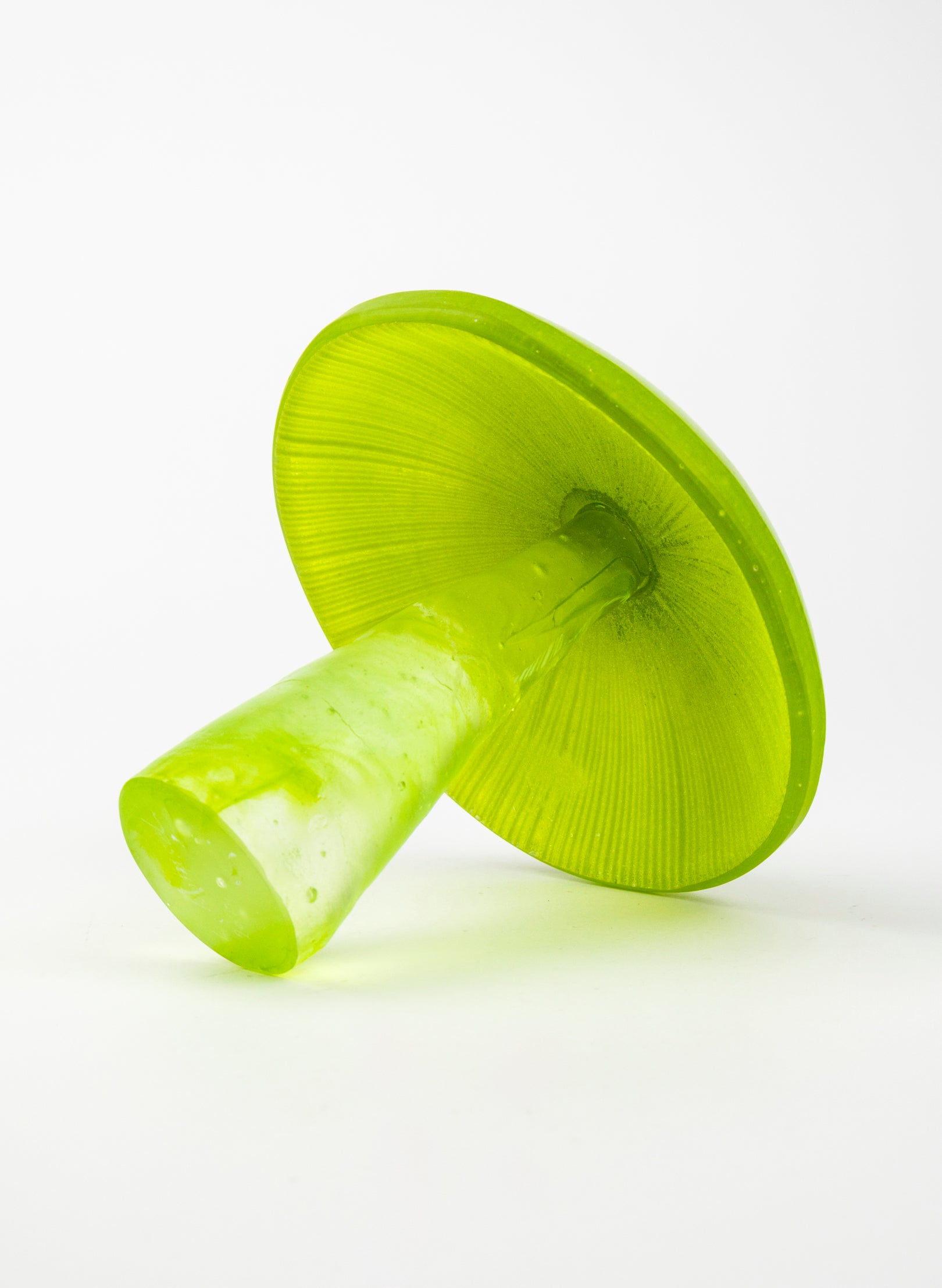 Lime Green Mushroom - Large