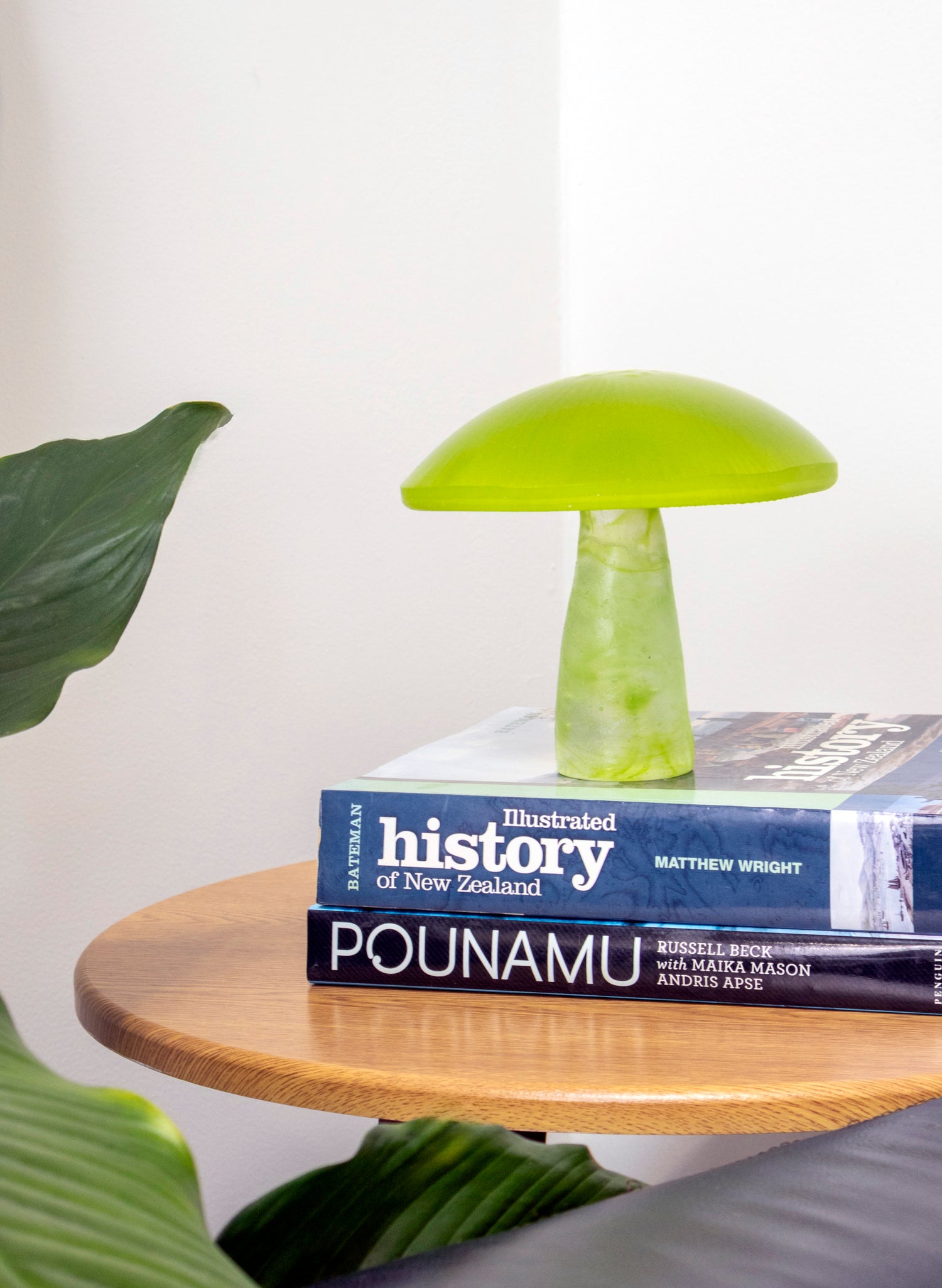 Lime Green Mushroom - Large