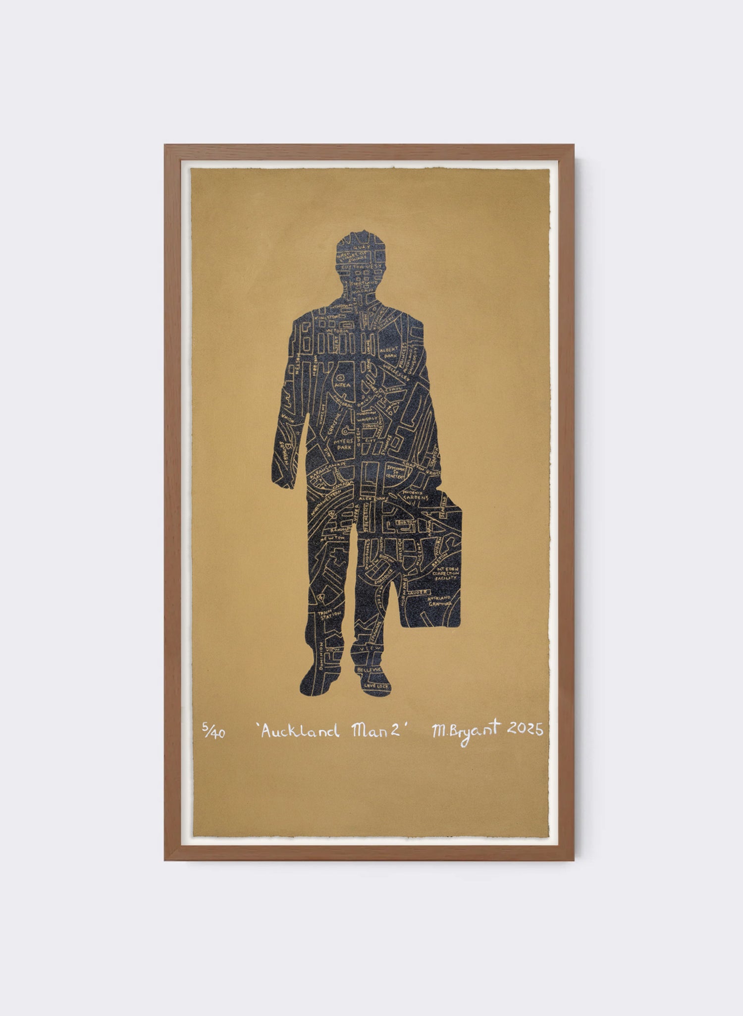 Auckland Man 2 - Canvas