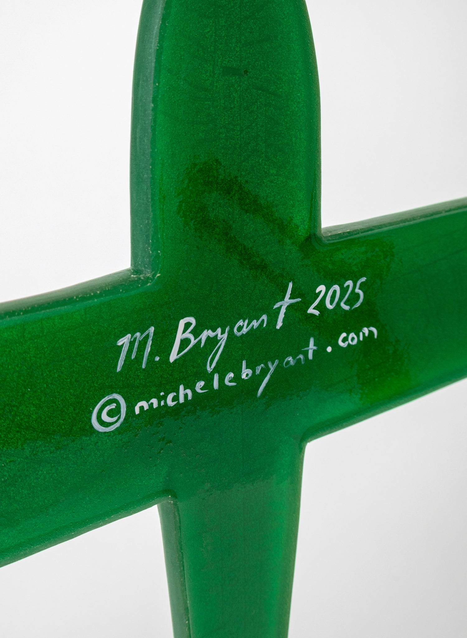 Green Sculpture Plane Auckland