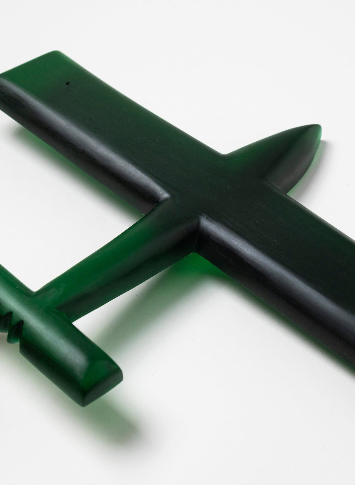 Green Square Wing Resin Plane
