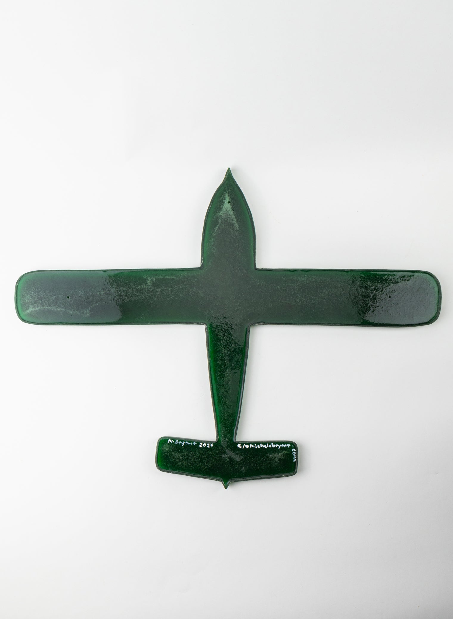 Auckland Resin Plane - Green
