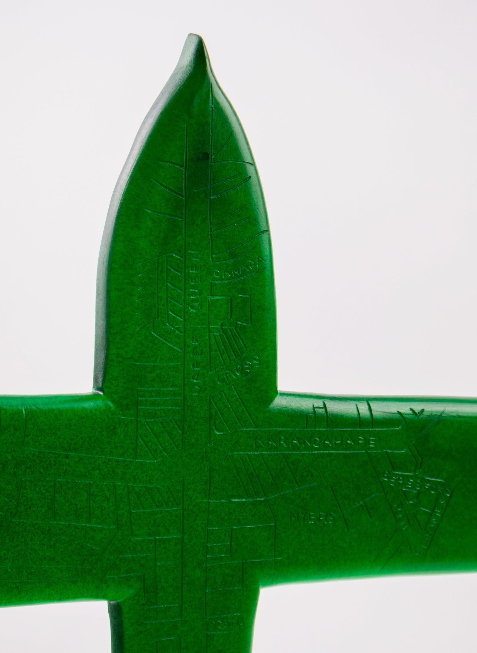 Auckland Resin Plane - Green