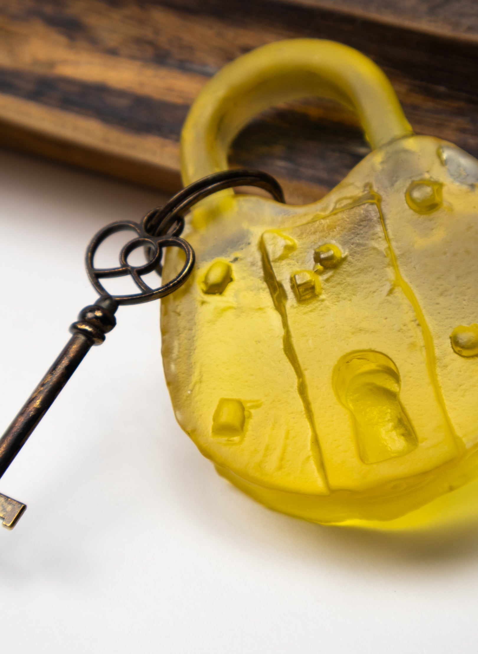 Assorted Glass Padlock
