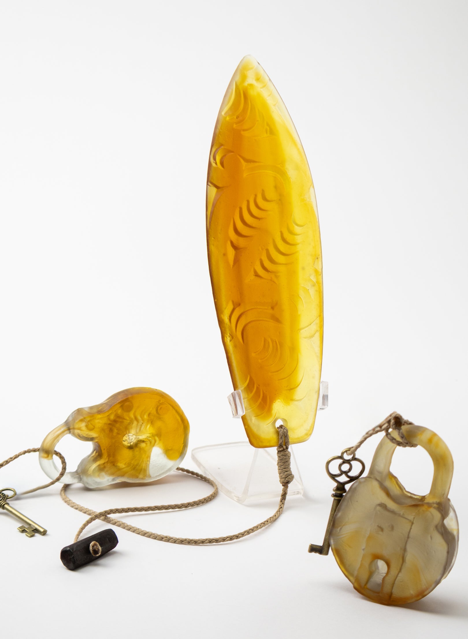 Pūrerehua Yellow Orange