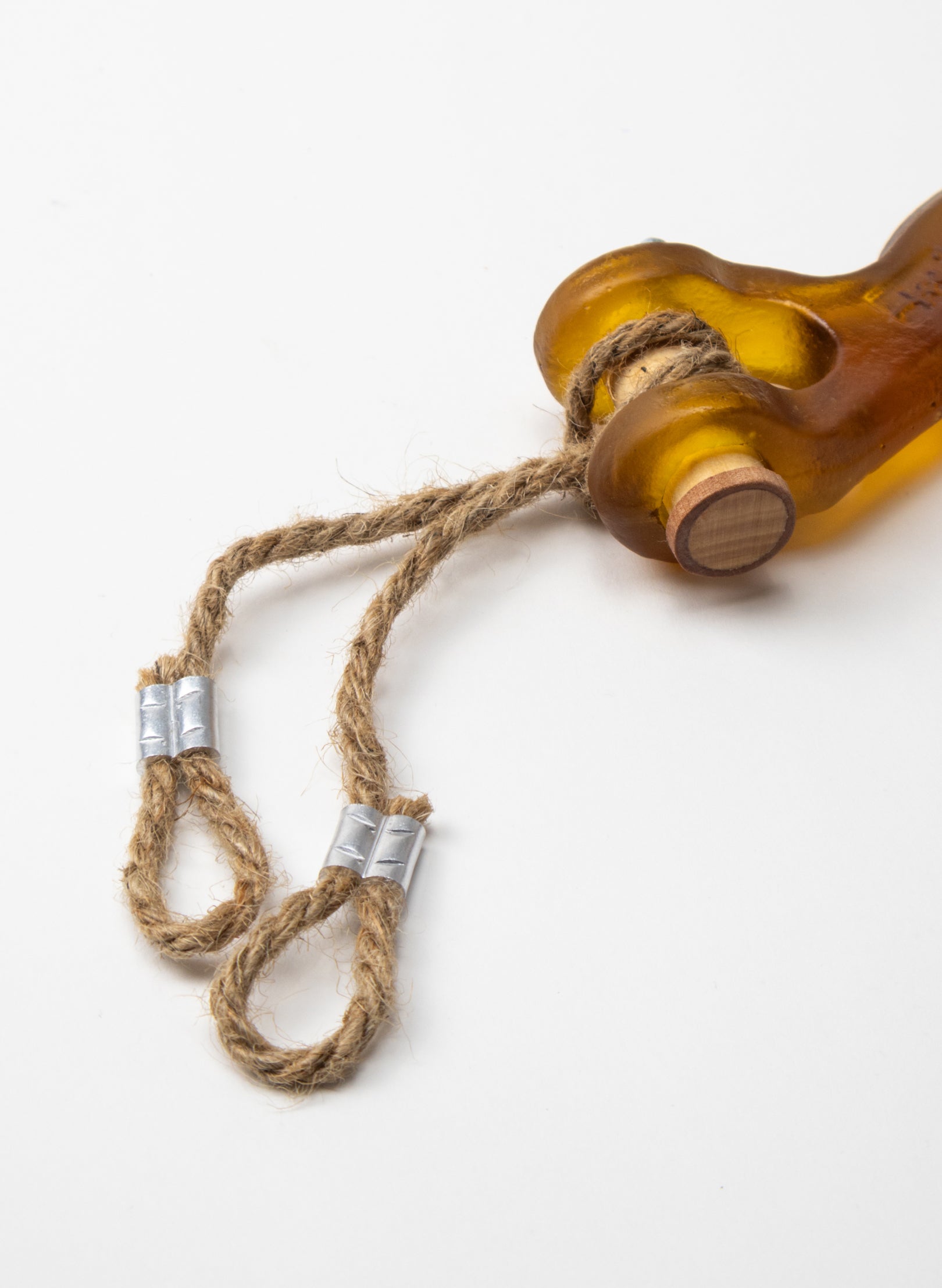 Glass Hook Wooden Pin