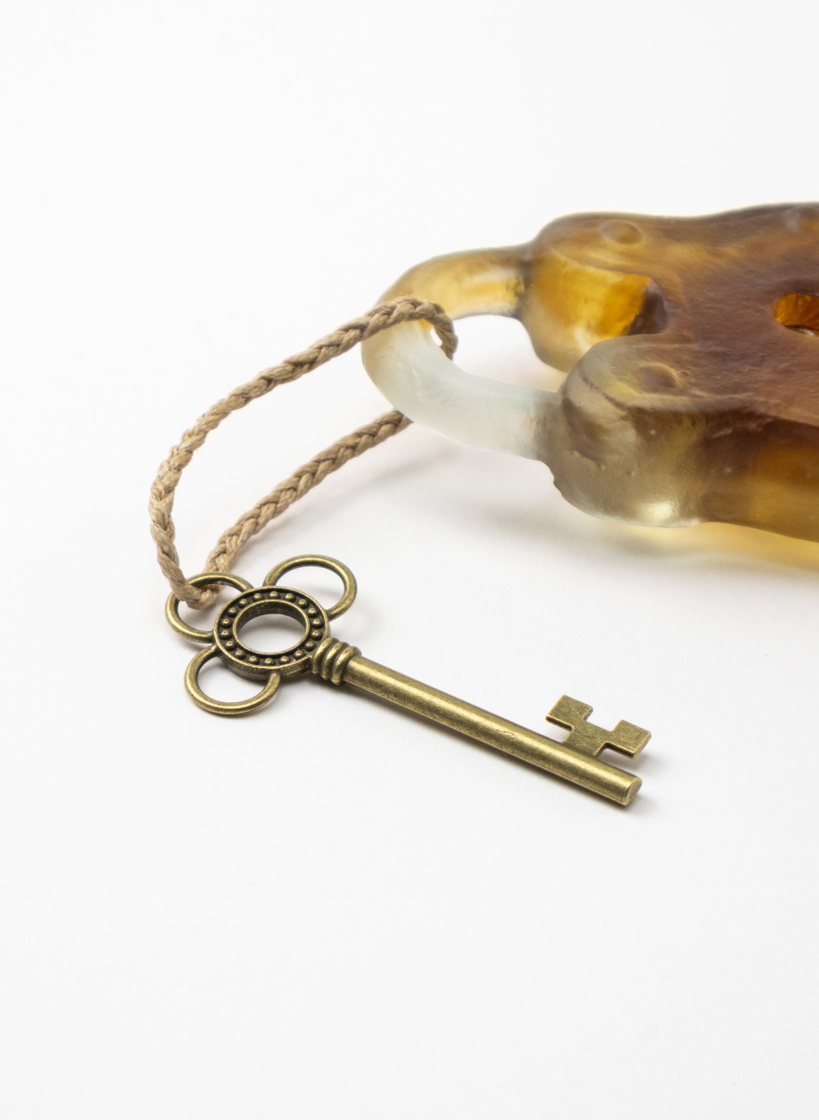 New Glass Padlock With Cog