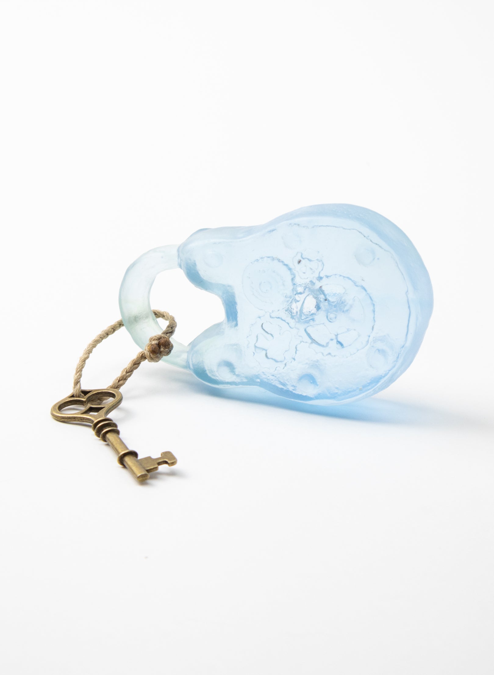 New Glass Padlock With Cog