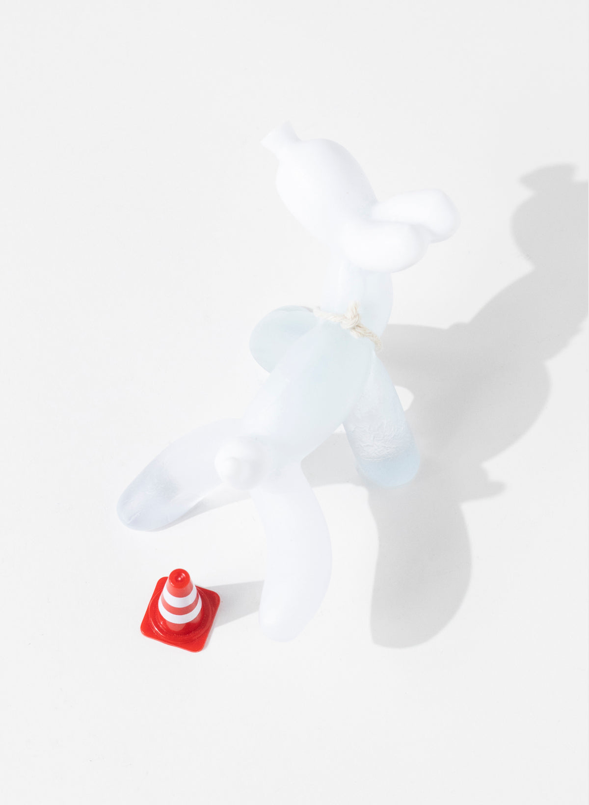 Opaline Glass Wee Wee Balloon Dog