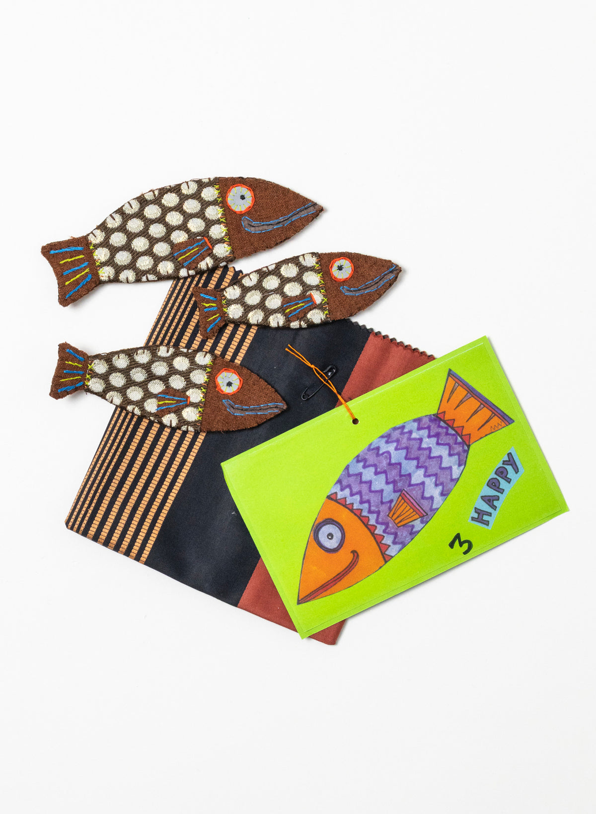 Trio of Happy Fish