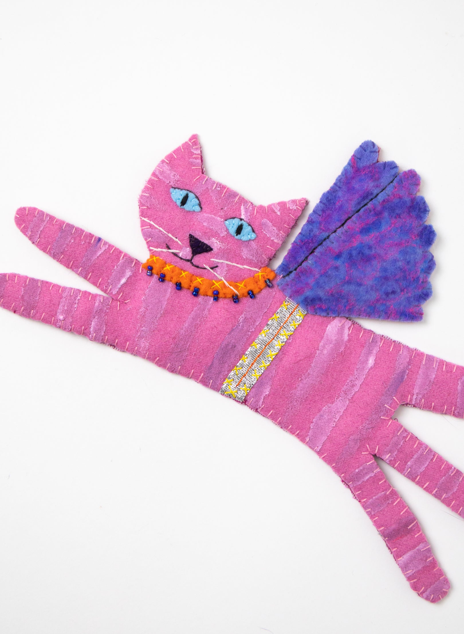 Pink Flying Feline