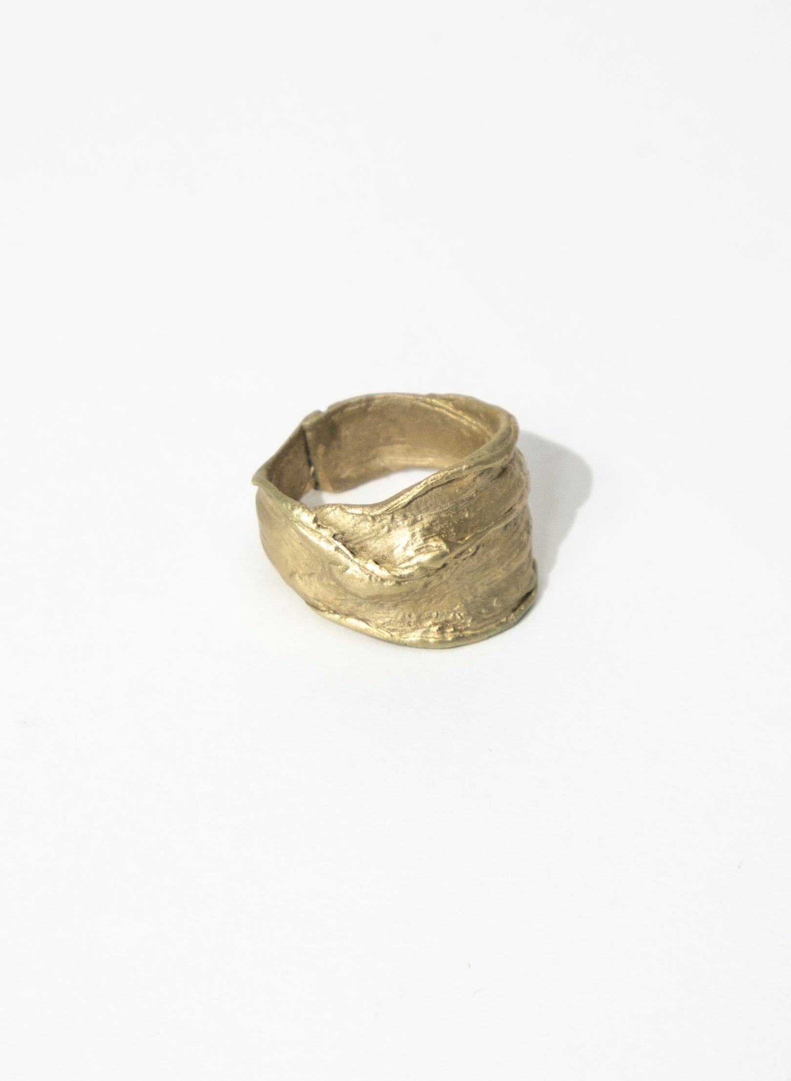 Bronze Folded Ring