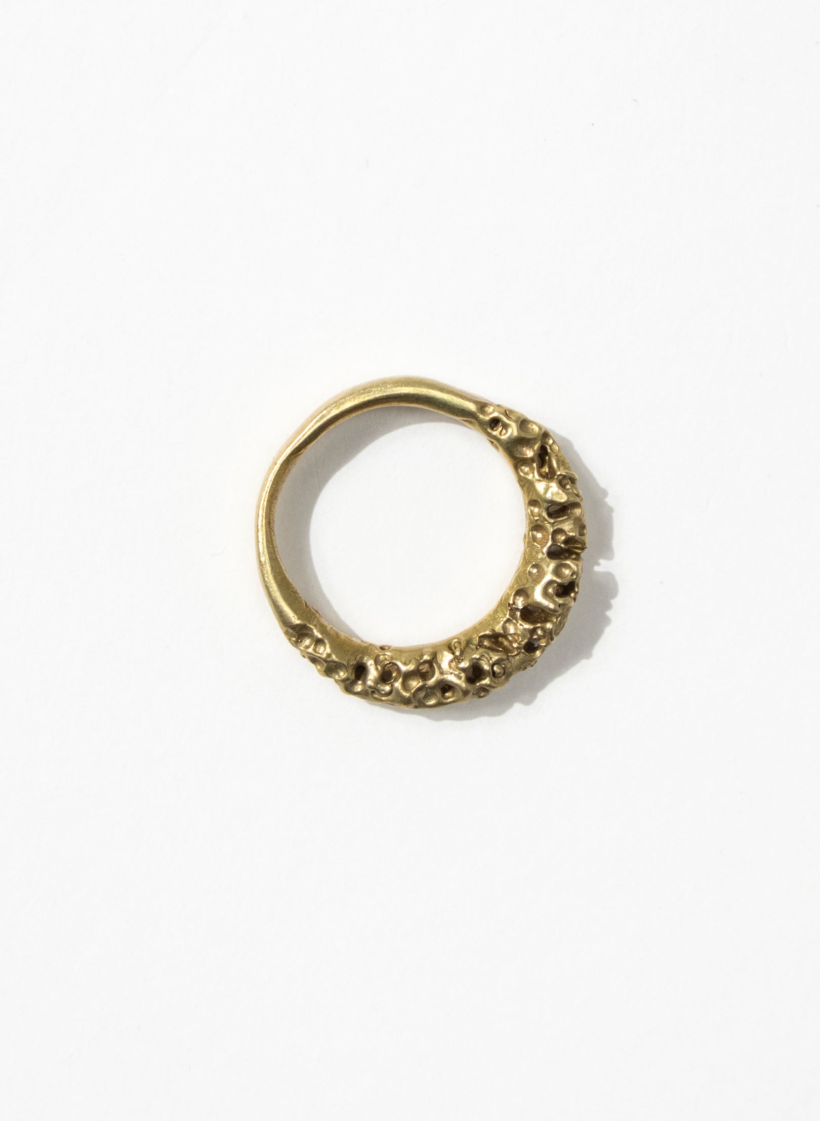 Coral Bronze Ring