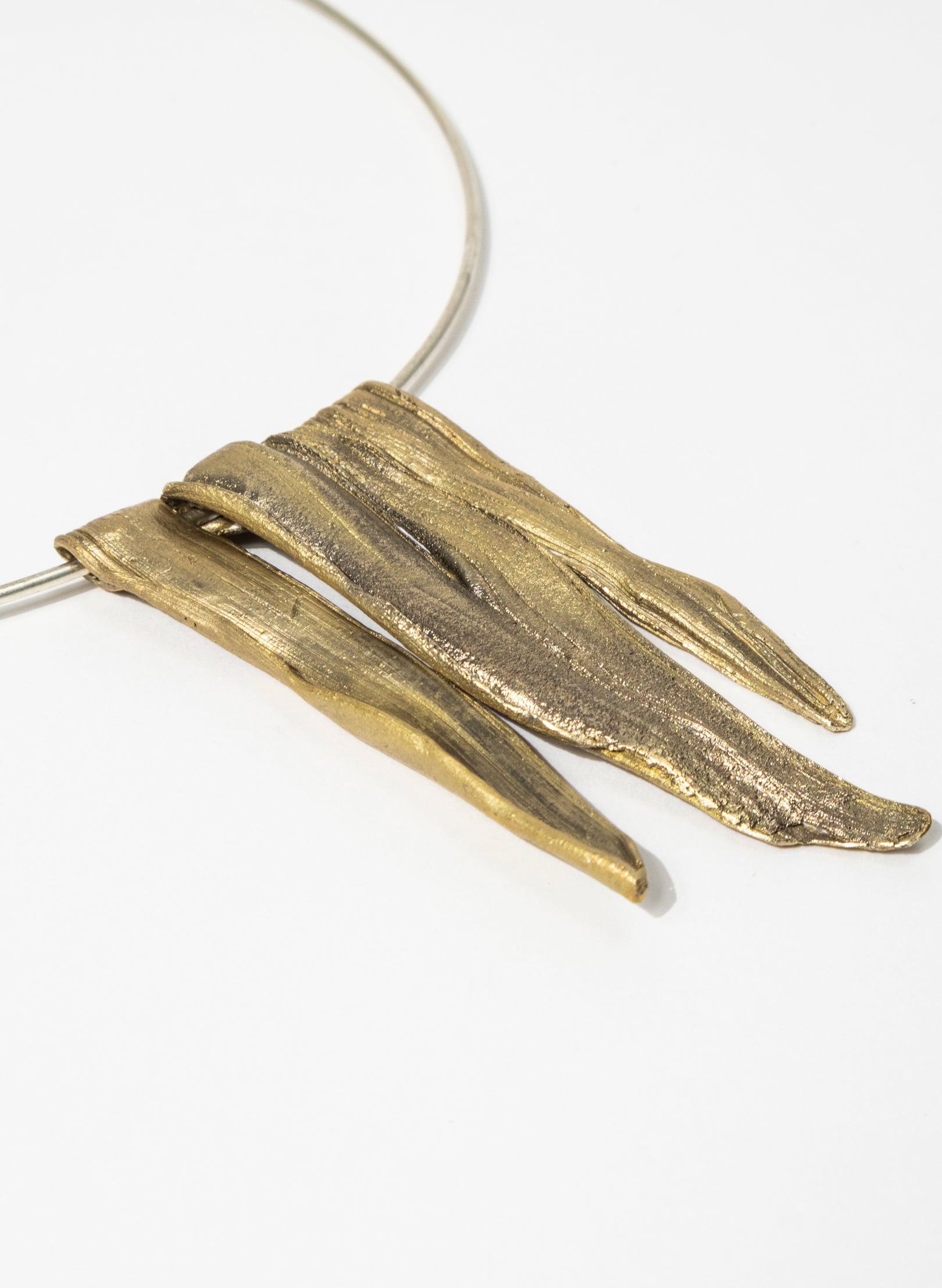 Bronze Botanical Pendant