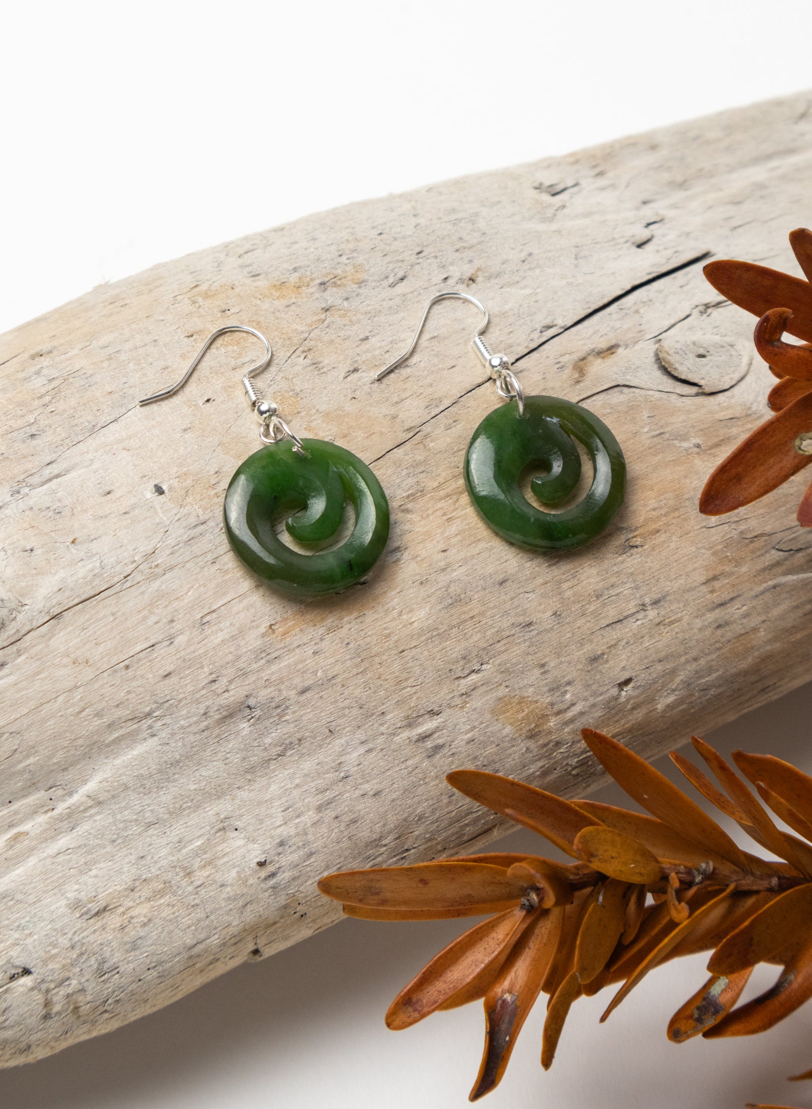 Pounamu Earrings