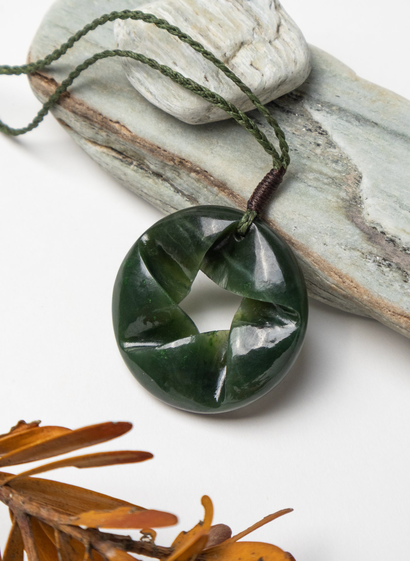 Pounamu Mobius Pendant